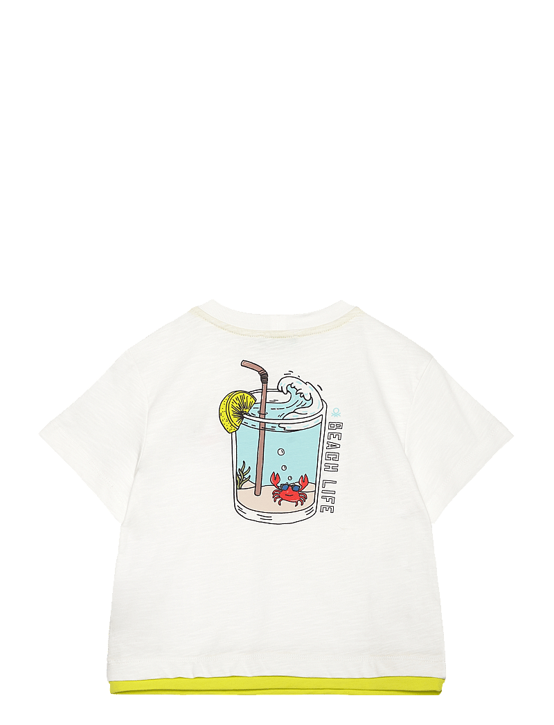 United Colors of Benetton - T-SHIRT - kurzärmelige - white - 1