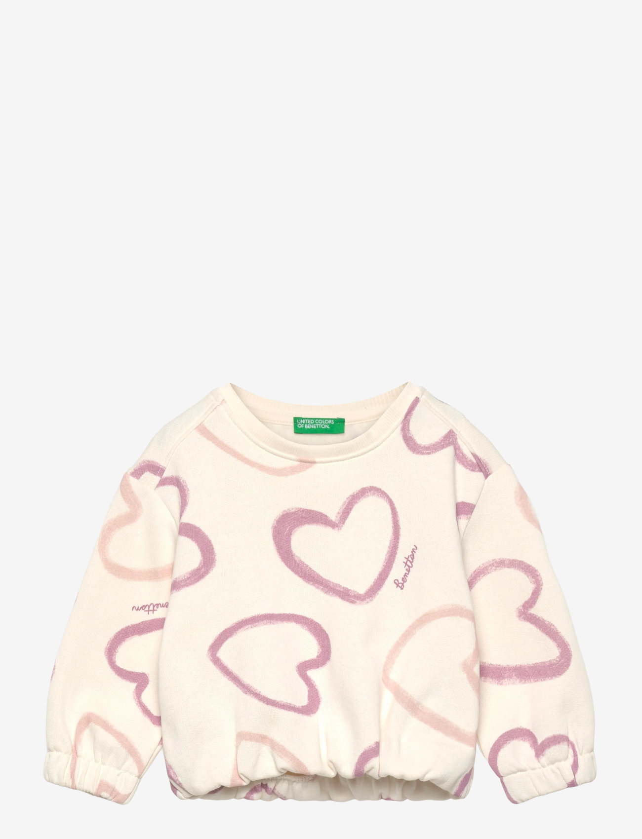 United Colors of Benetton - SWEATER L/S - sweatshirts - white - 0