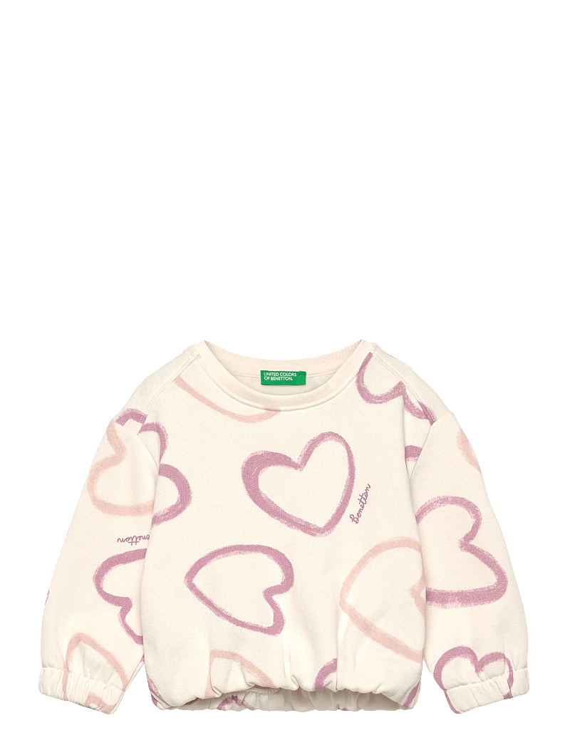 United Colors of Benetton - SWEATER L/S - sweatshirts - white - 0