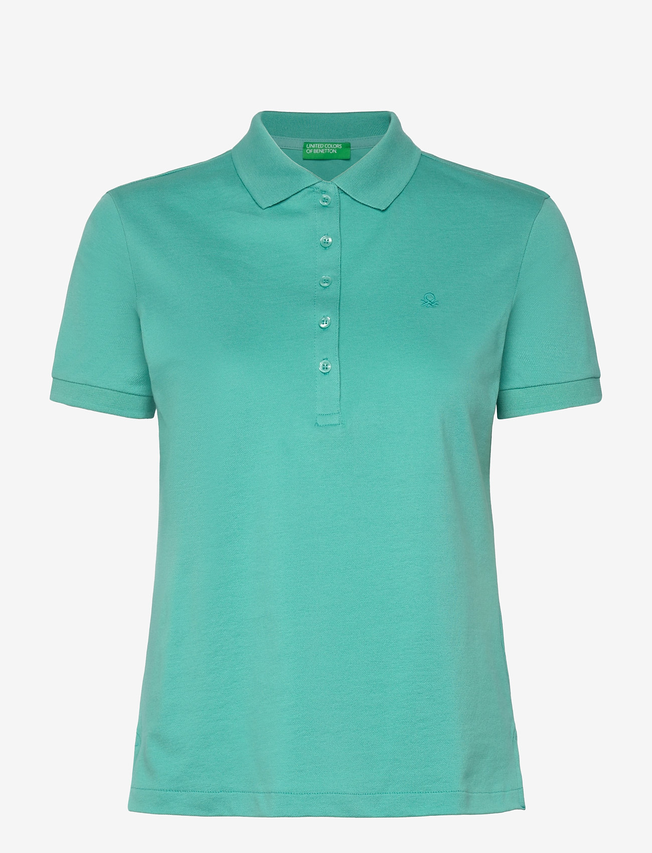 United Colors of Benetton - H/S POLO SHIRT - pikéer - green - 0