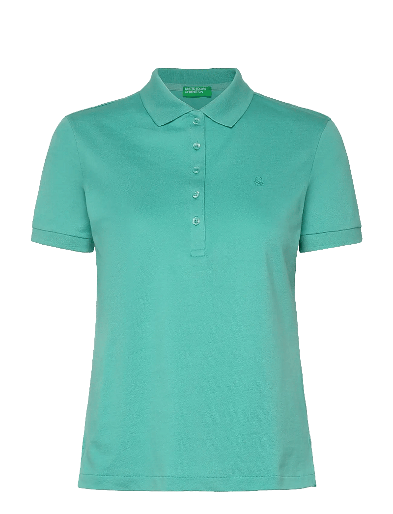 United Colors of Benetton - H/S POLO SHIRT - pikéer - green - 0