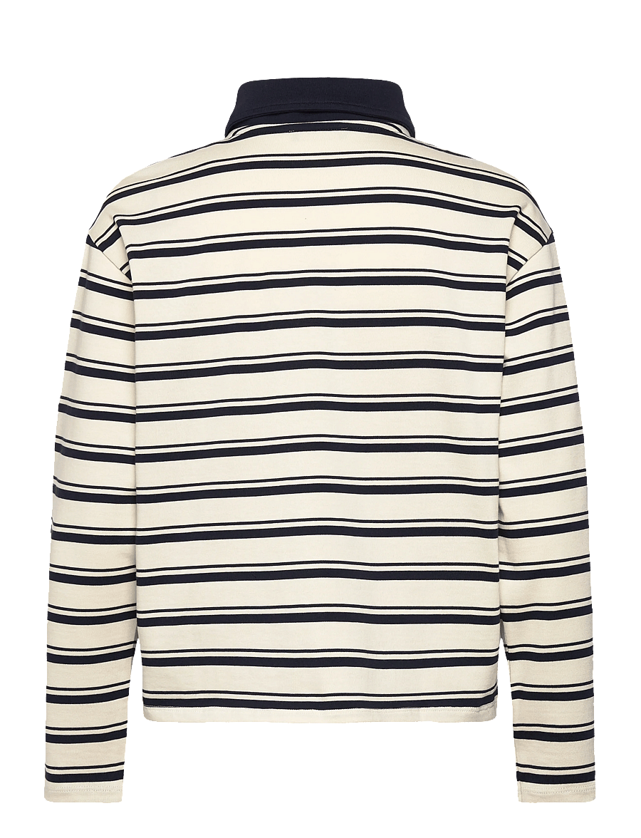 United Colors of Benetton - L/S POLO SHIRT - long-sleeved tops - cream - 2