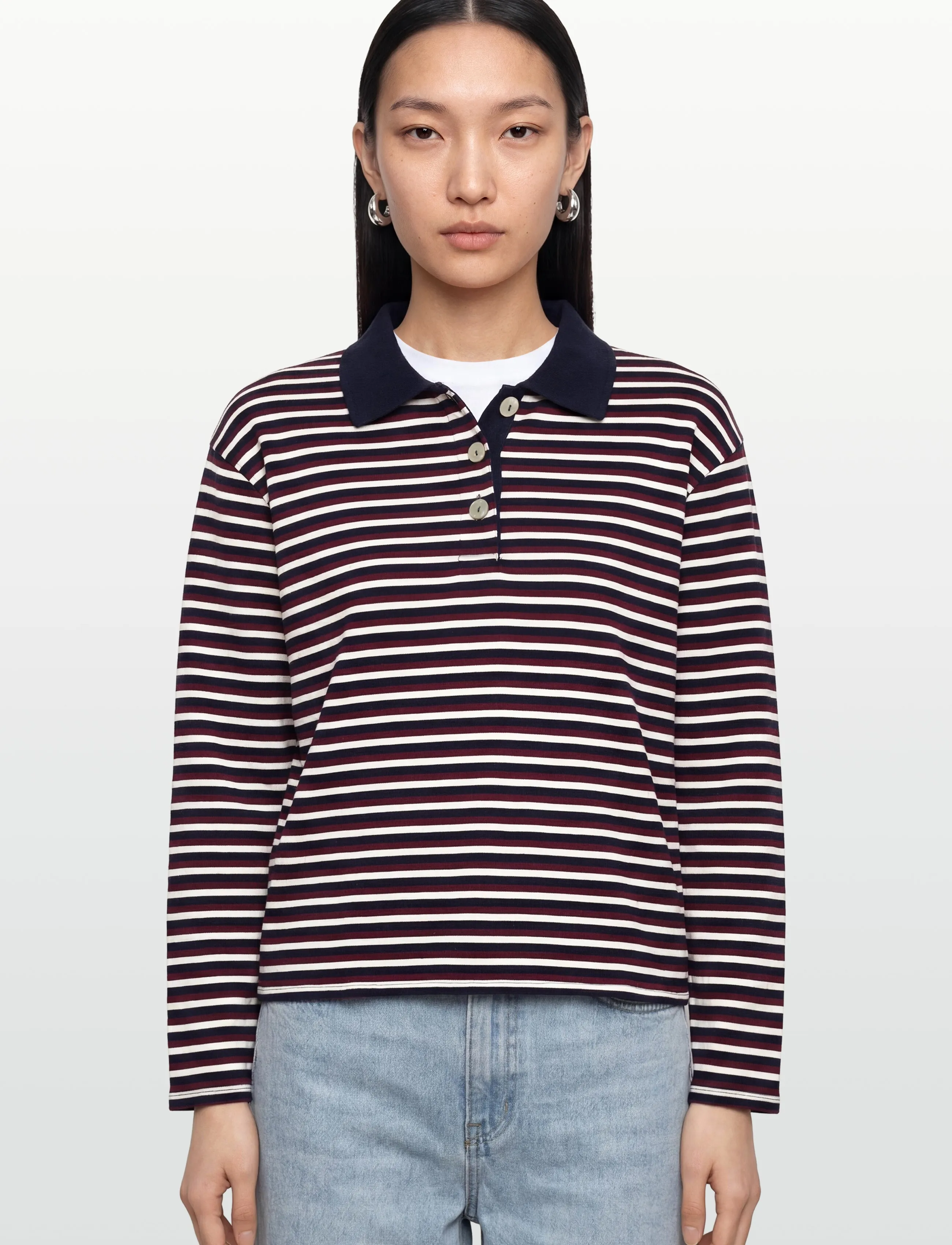 United Colors of Benetton - L/S POLO SHIRT - langärmlige tops - multicolor - 3