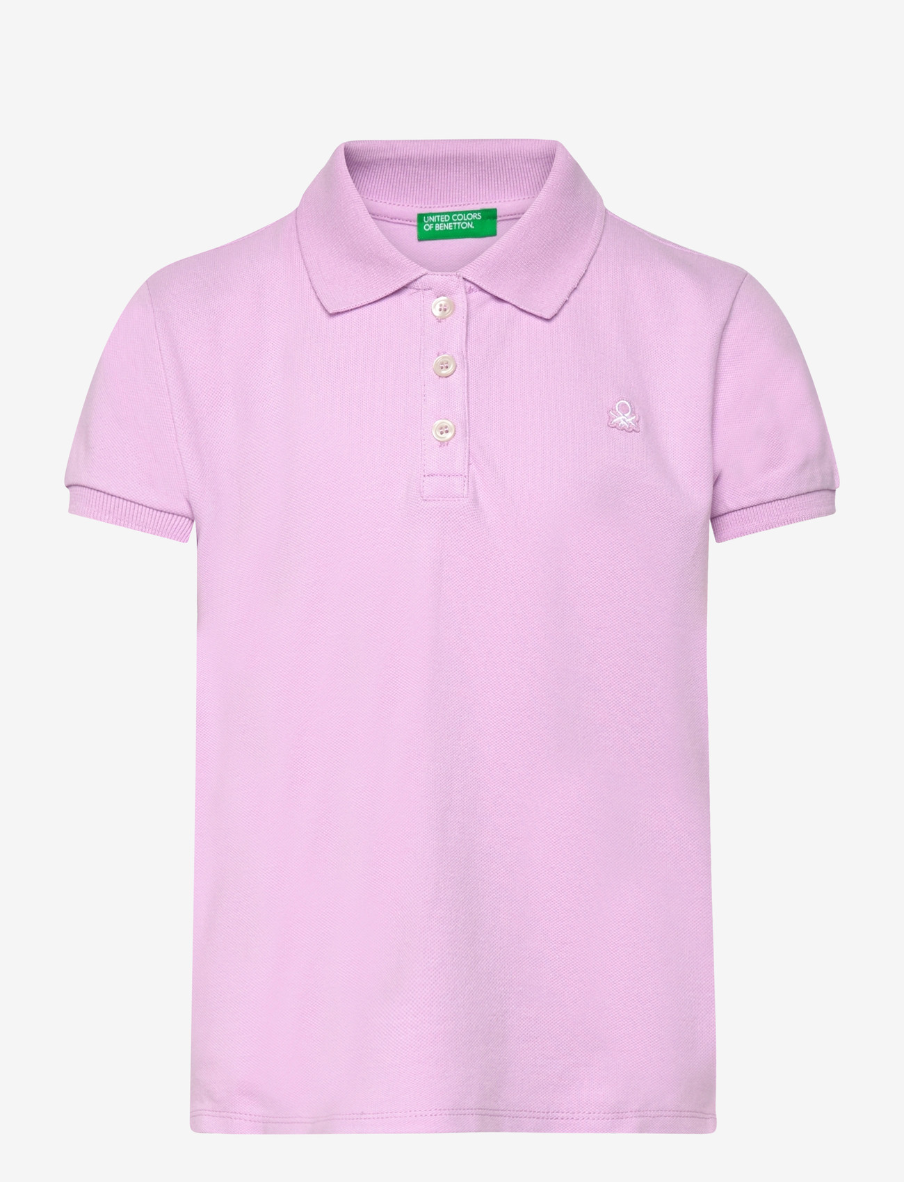 United Colors of Benetton - H/S POLO SHIRT - kortärmade pikéer - pink - 0