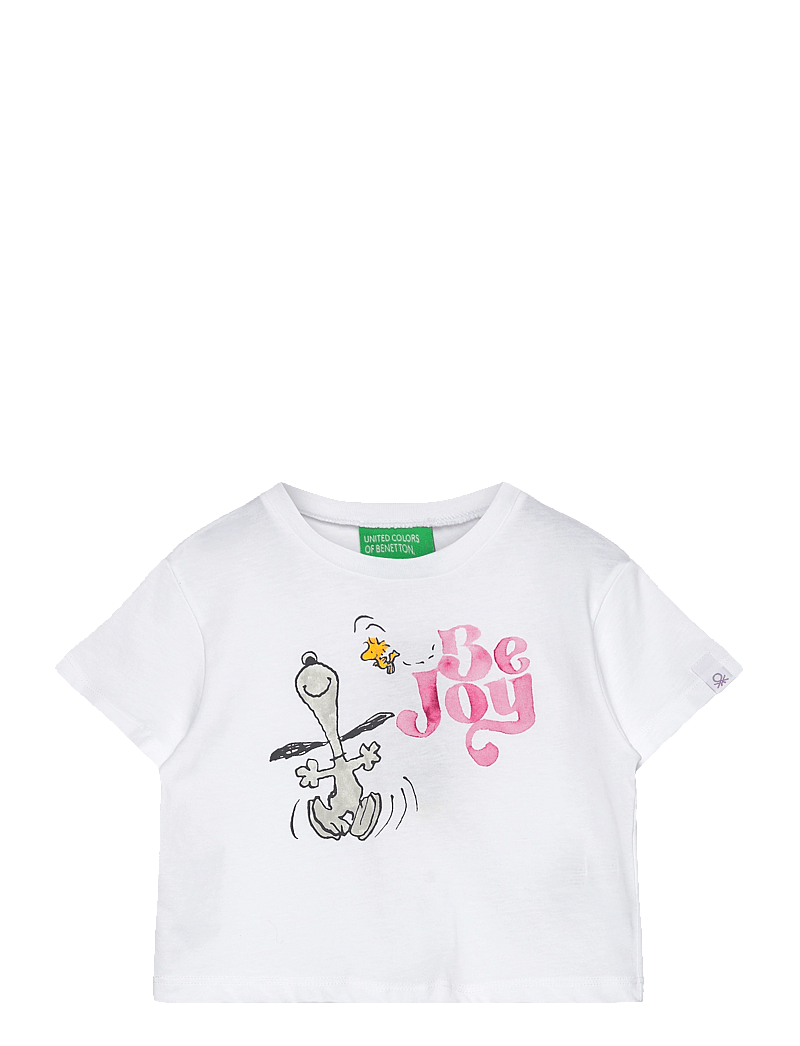 United Colors of Benetton - T-SHIRT - kortærmede t-shirts - white - 0