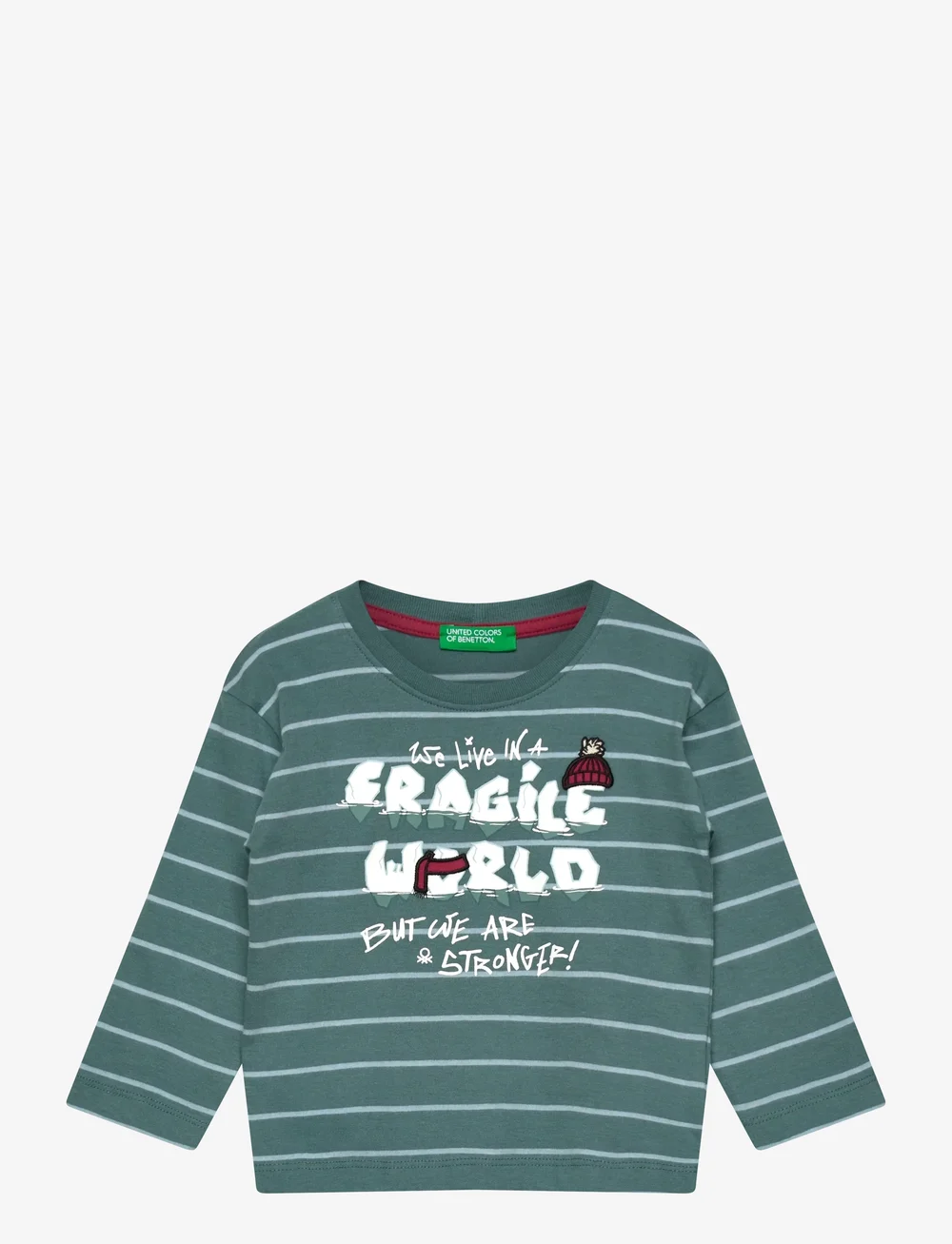 United Colors of Benetton - T-SHIRT L/S - långärmade t-shirts - multicolor - 0