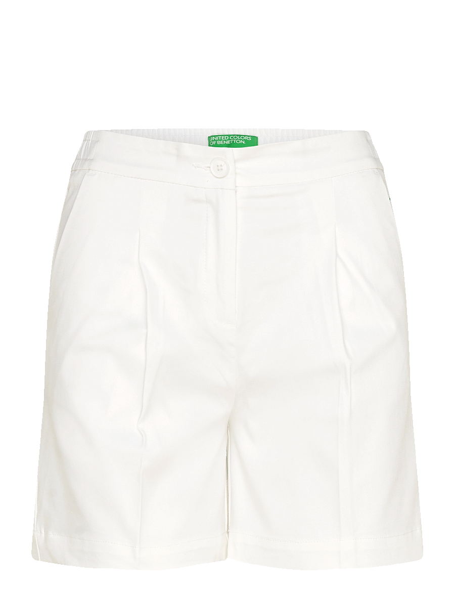 United Colors of Benetton - BERMUDA - bermudashorts - white - 0