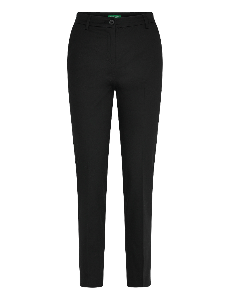United Colors of Benetton - TROUSERS - slim fit bukser - black - 0