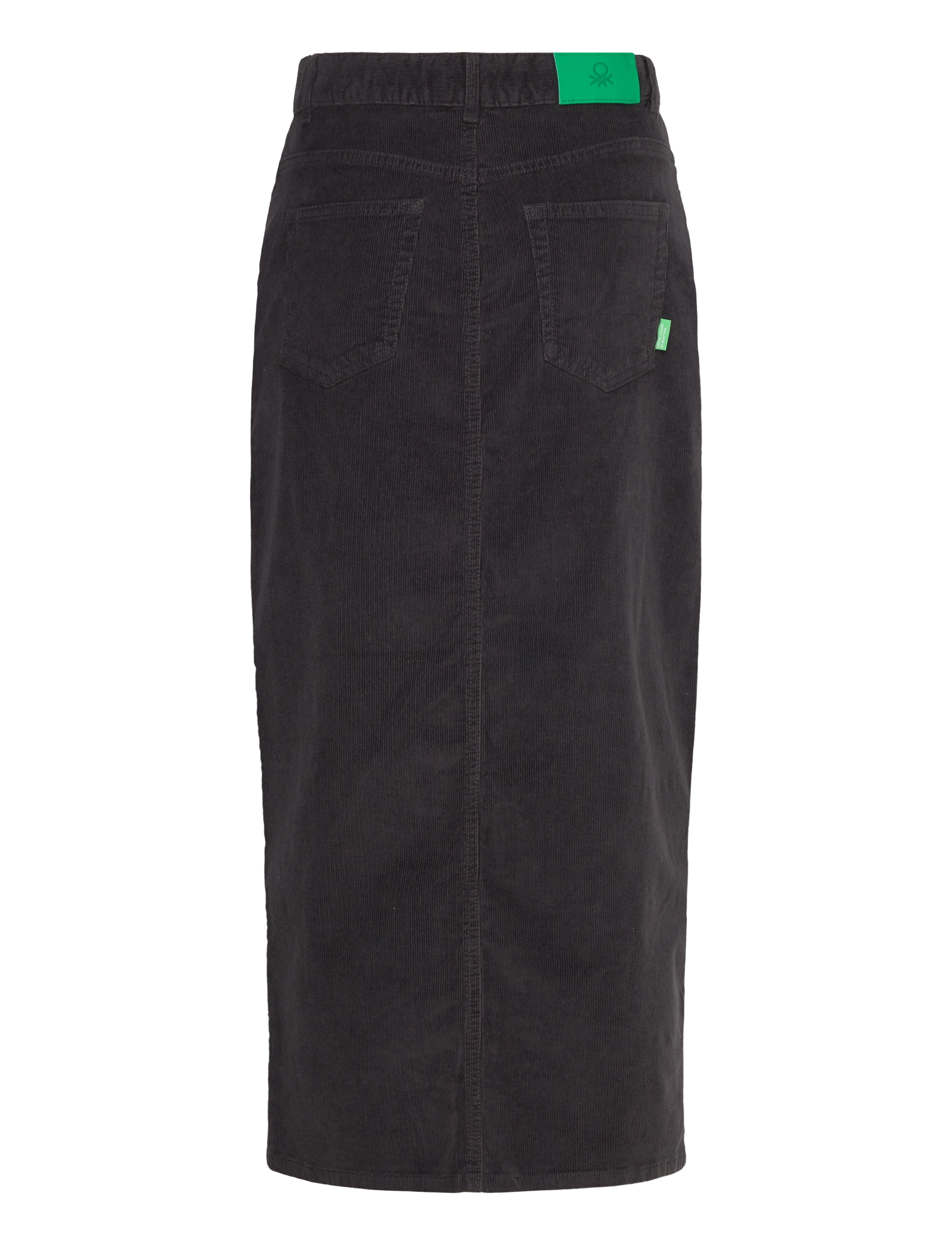 United Colors of Benetton - SKIRT - jeansröcke - black - 1