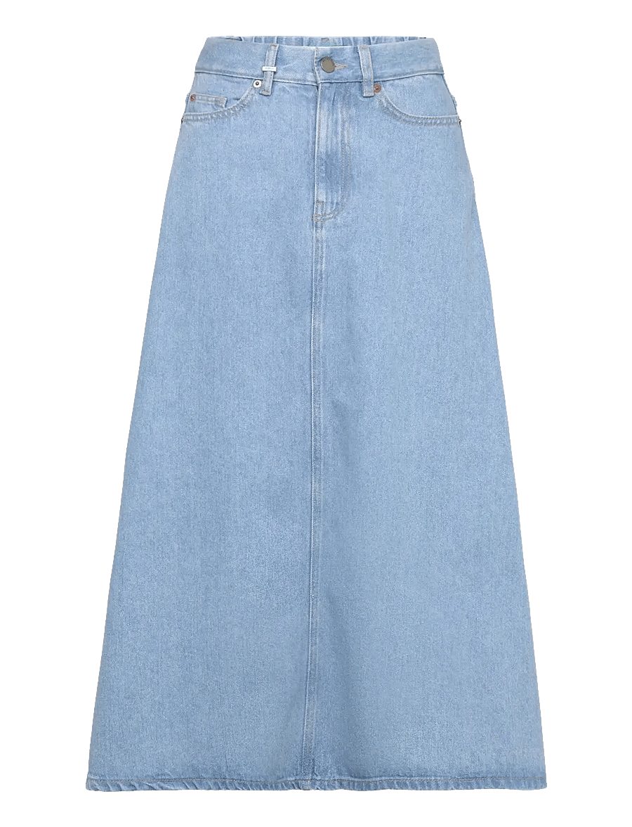United Colors of Benetton - SKIRT - jeansröcke - blue - 0
