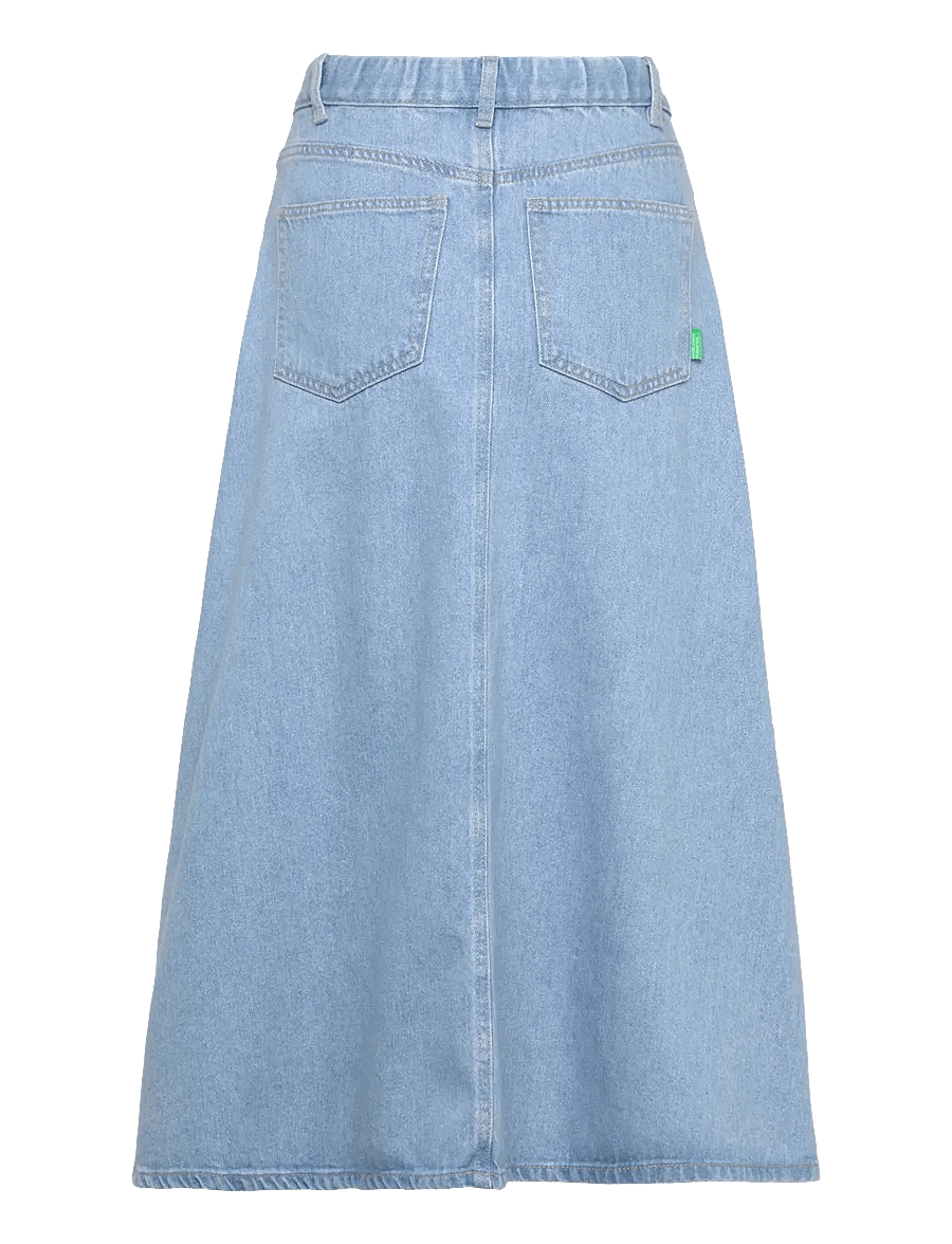 United Colors of Benetton - SKIRT - jeansröcke - blue - 1