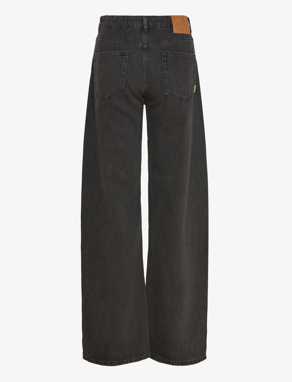 United Colors of Benetton - TROUSERS - laia säärega teksad - black - 1