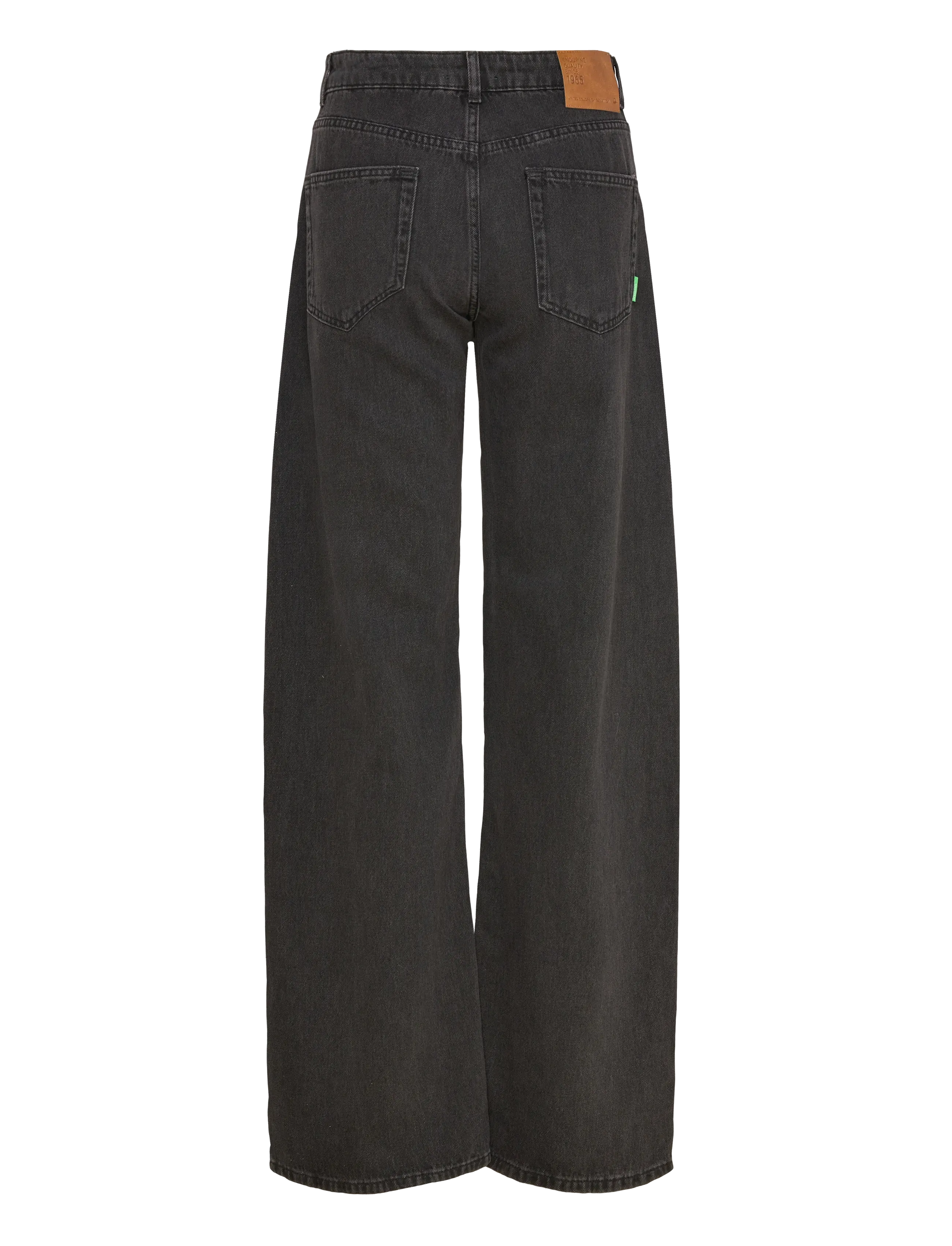 United Colors of Benetton - TROUSERS - pantalons larges - black - 1