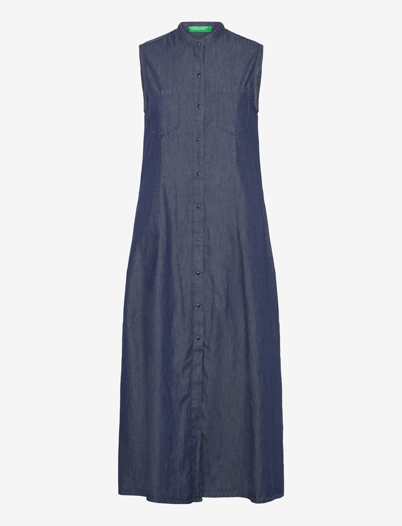 United Colors of Benetton - DRESS - denimkjoler - blue - 0