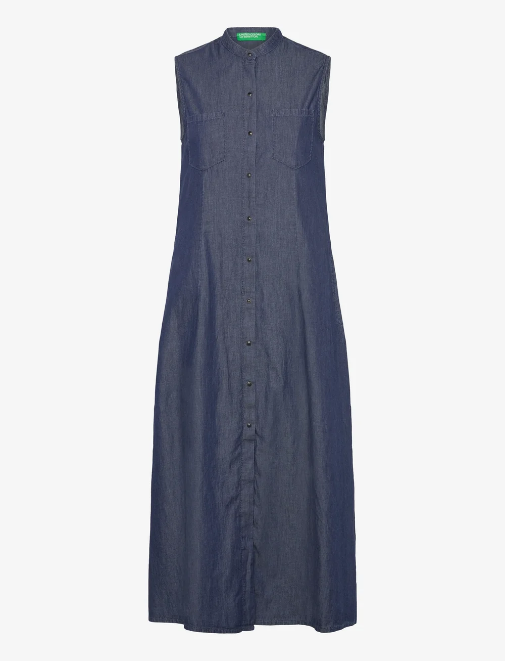 United Colors of Benetton - DRESS - jeanskleider - blue - 0