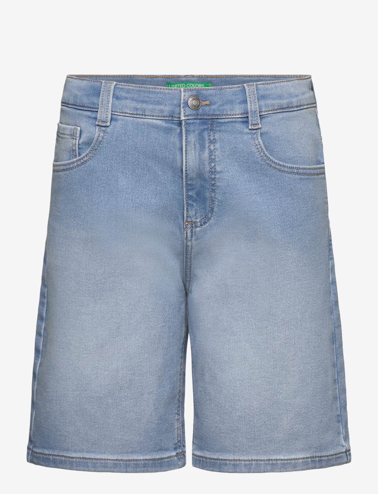 United Colors of Benetton - BERMUDA - jeansshorts - blue - 0