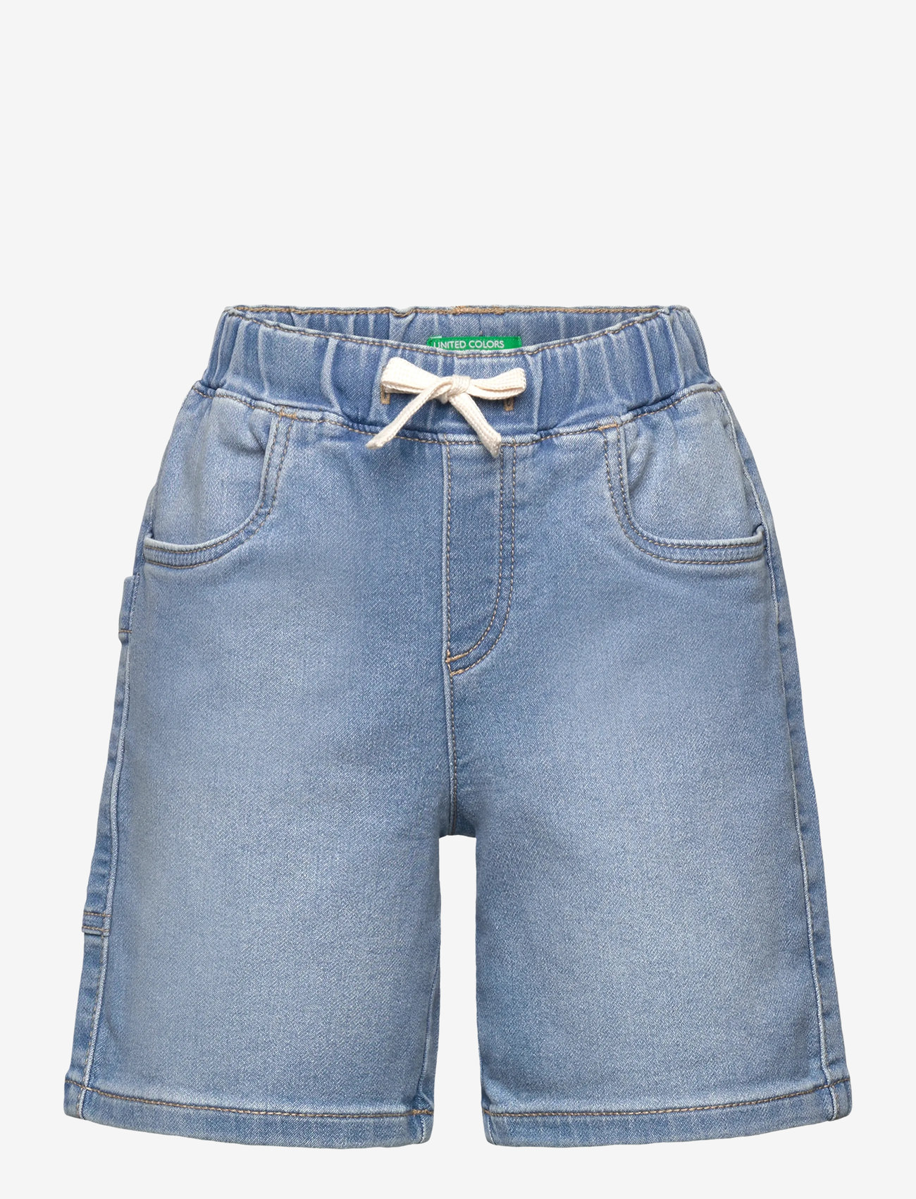 United Colors of Benetton - BERMUDA - jeansshorts - blue - 0