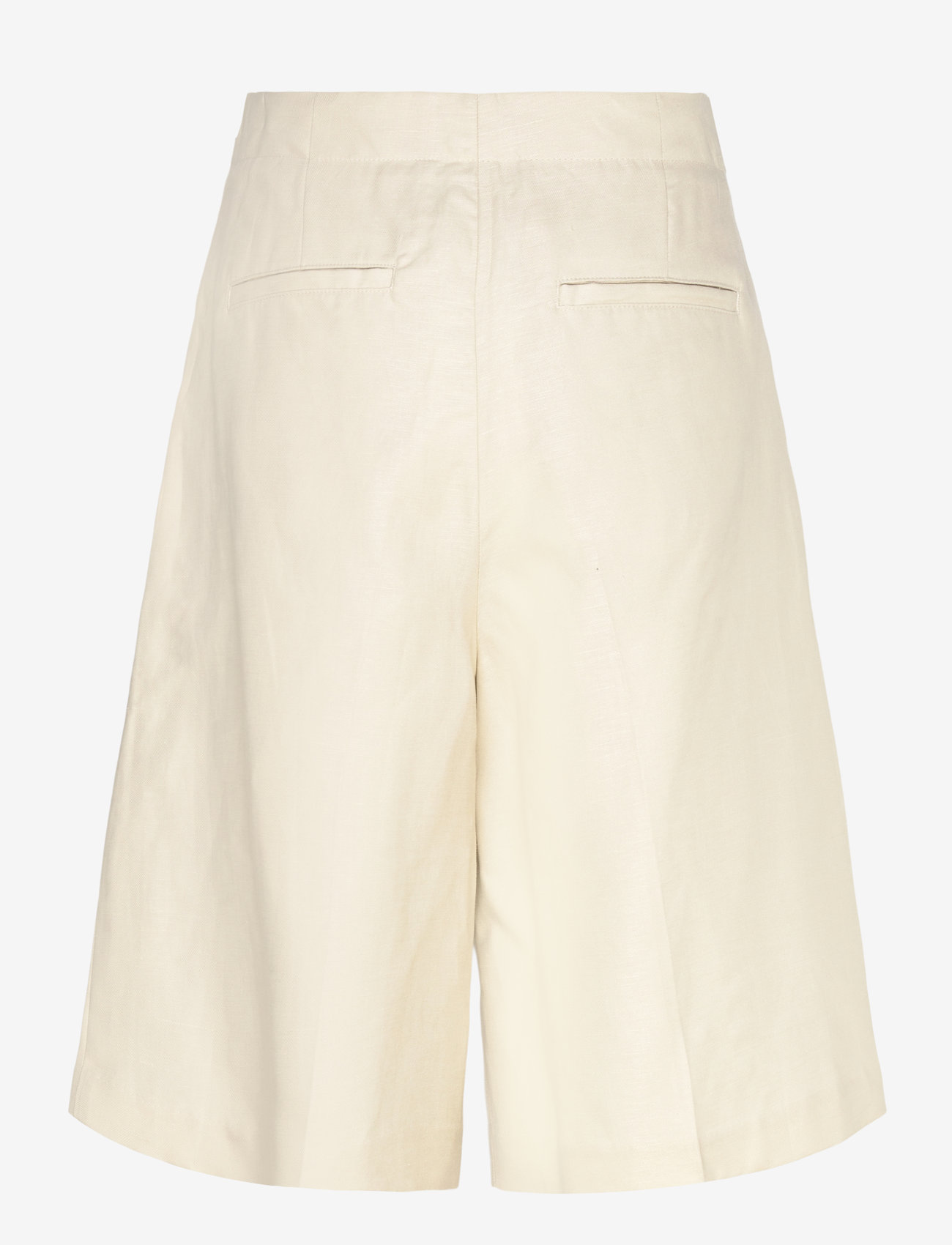 United Colors of Benetton - BERMUDA - hørshorts - beige - 1