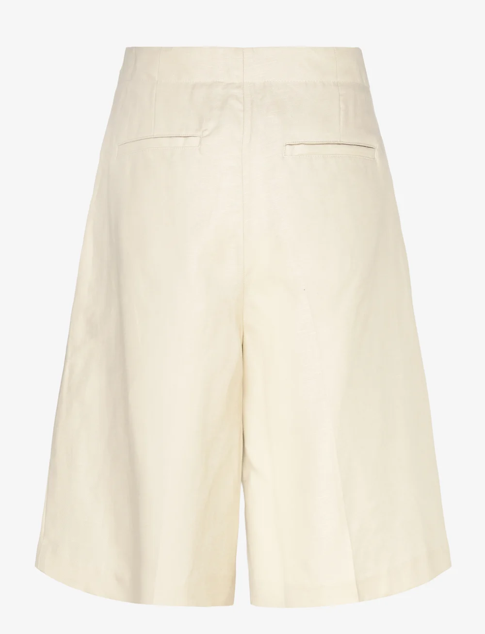 United Colors of Benetton - BERMUDA - leinen-shorts - beige - 1