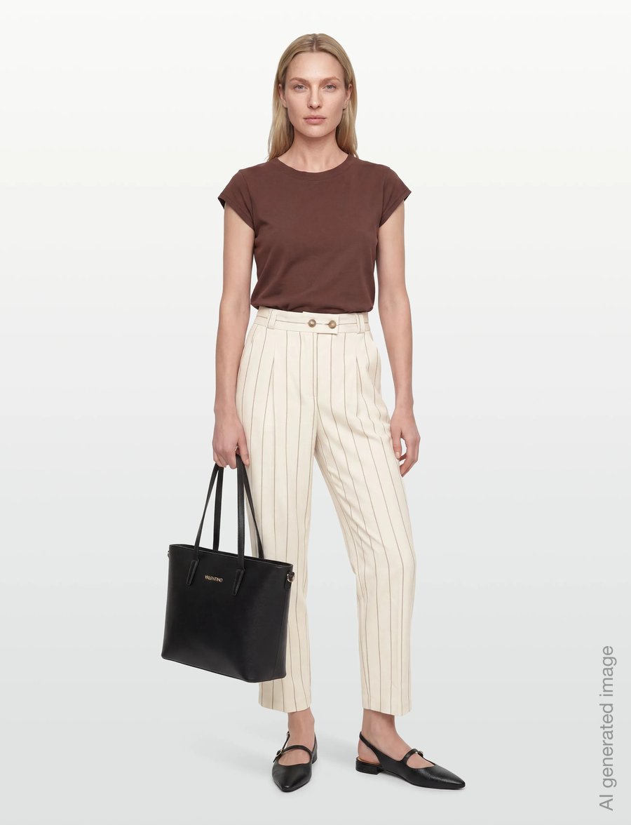 United Colors of Benetton - TROUSERS - kostymbyxor - multicolor - 0