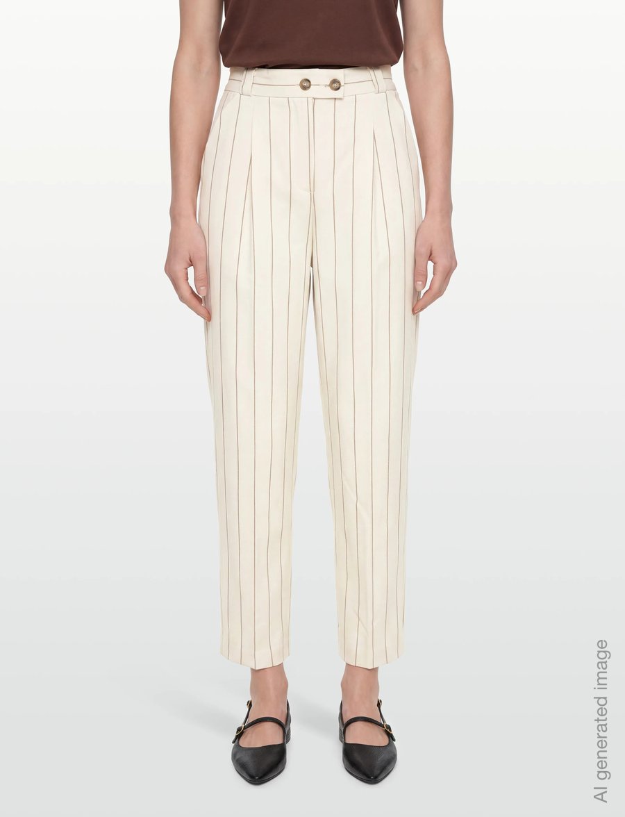 United Colors of Benetton - TROUSERS - kostymbyxor - multicolor - 3