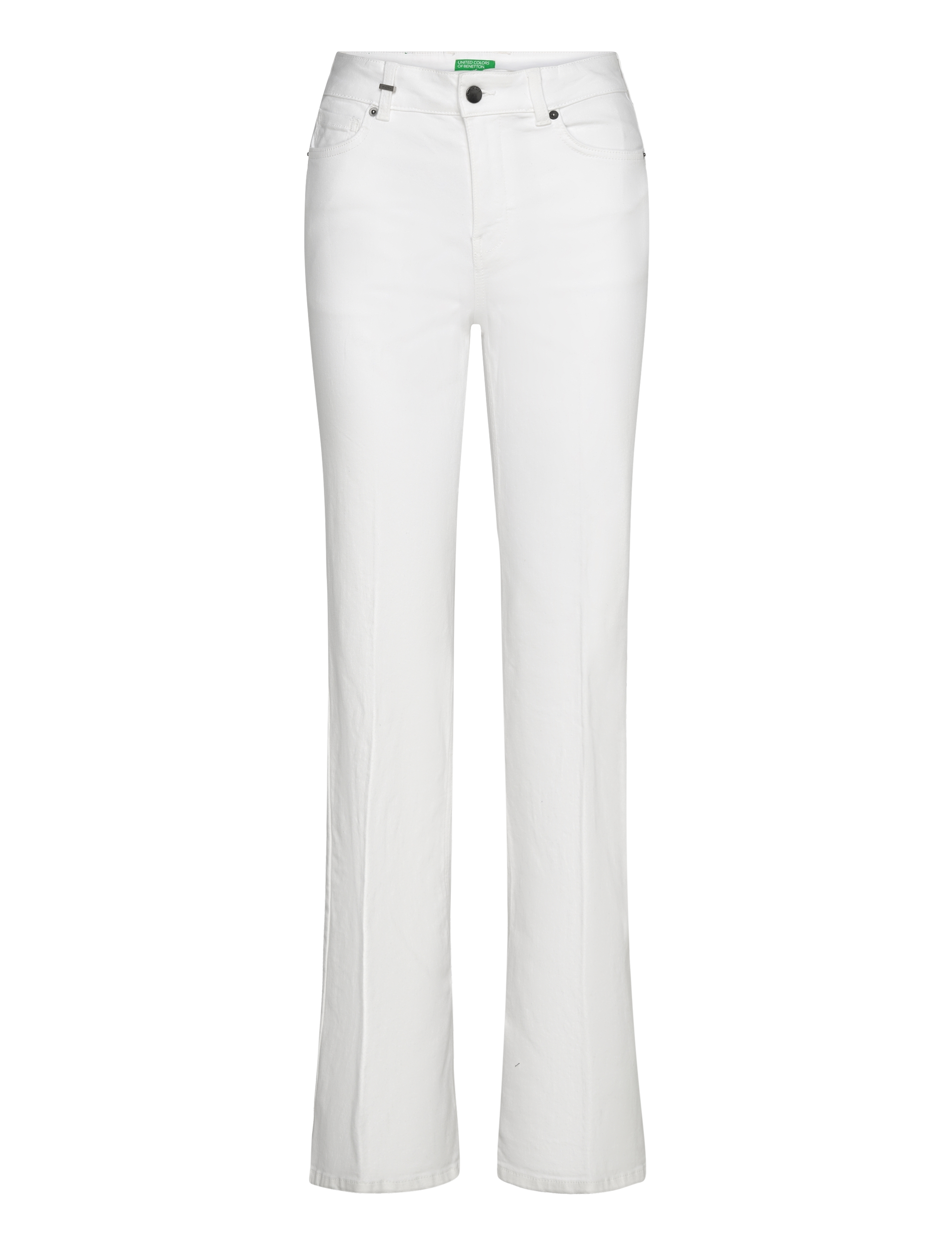 United Colors of Benetton TROUSERS - Püksid - OPTICAL WHITE / white