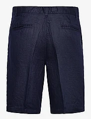 United Colors of Benetton - SHORTS - linen shorts - night blue - 1