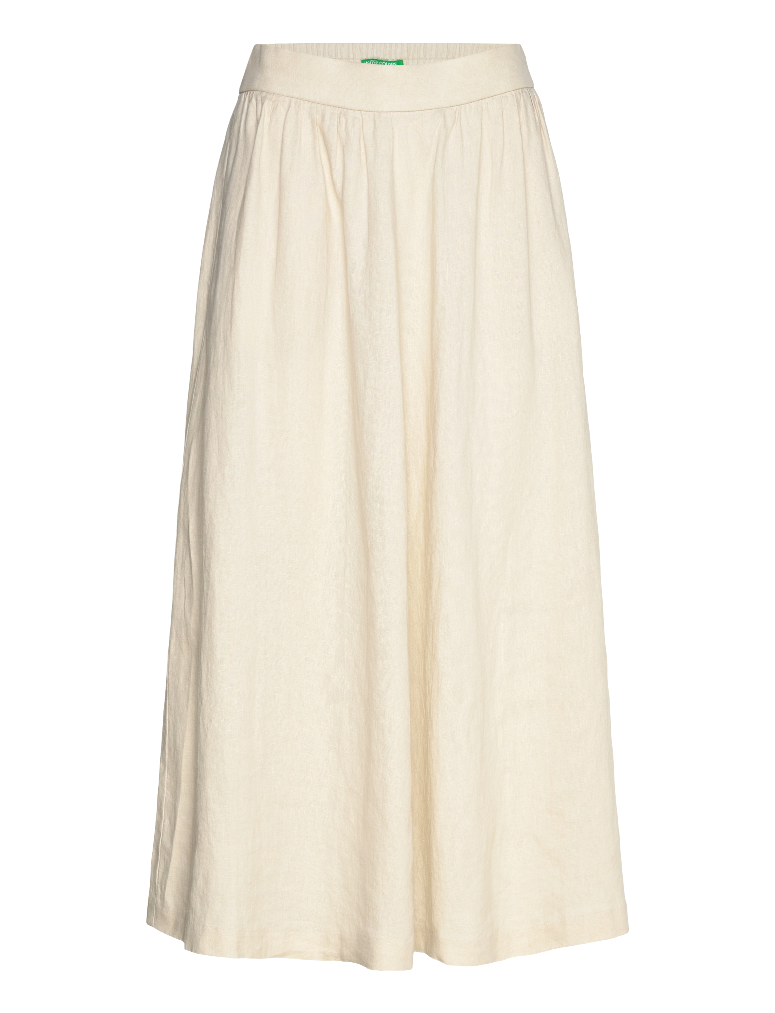 United Colors of Benetton SKIRT - Röcke - BEIGE / white