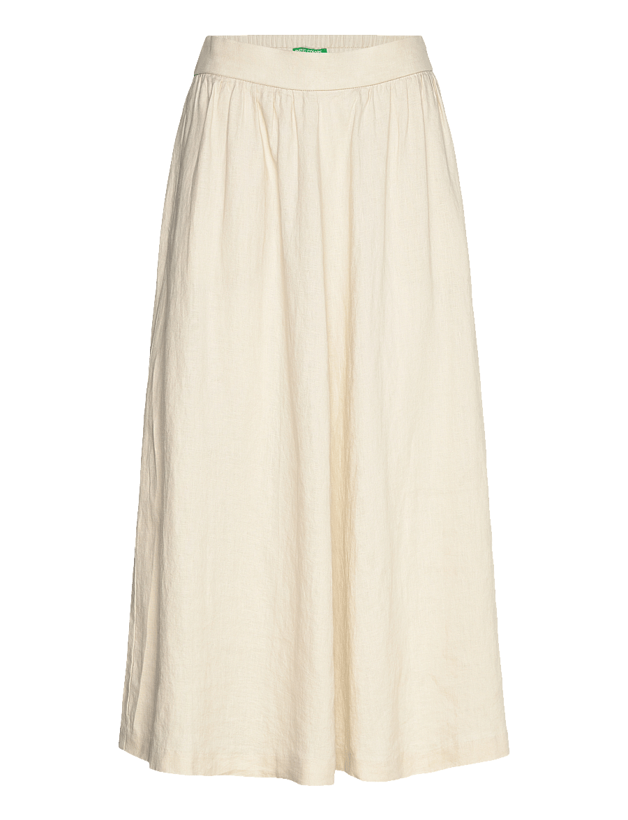 United Colors of Benetton - SKIRT - jupes midi - beige - 0