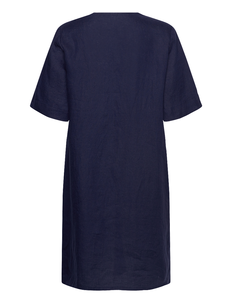 United Colors of Benetton - DRESS - t-shirt dresses - blue - 1