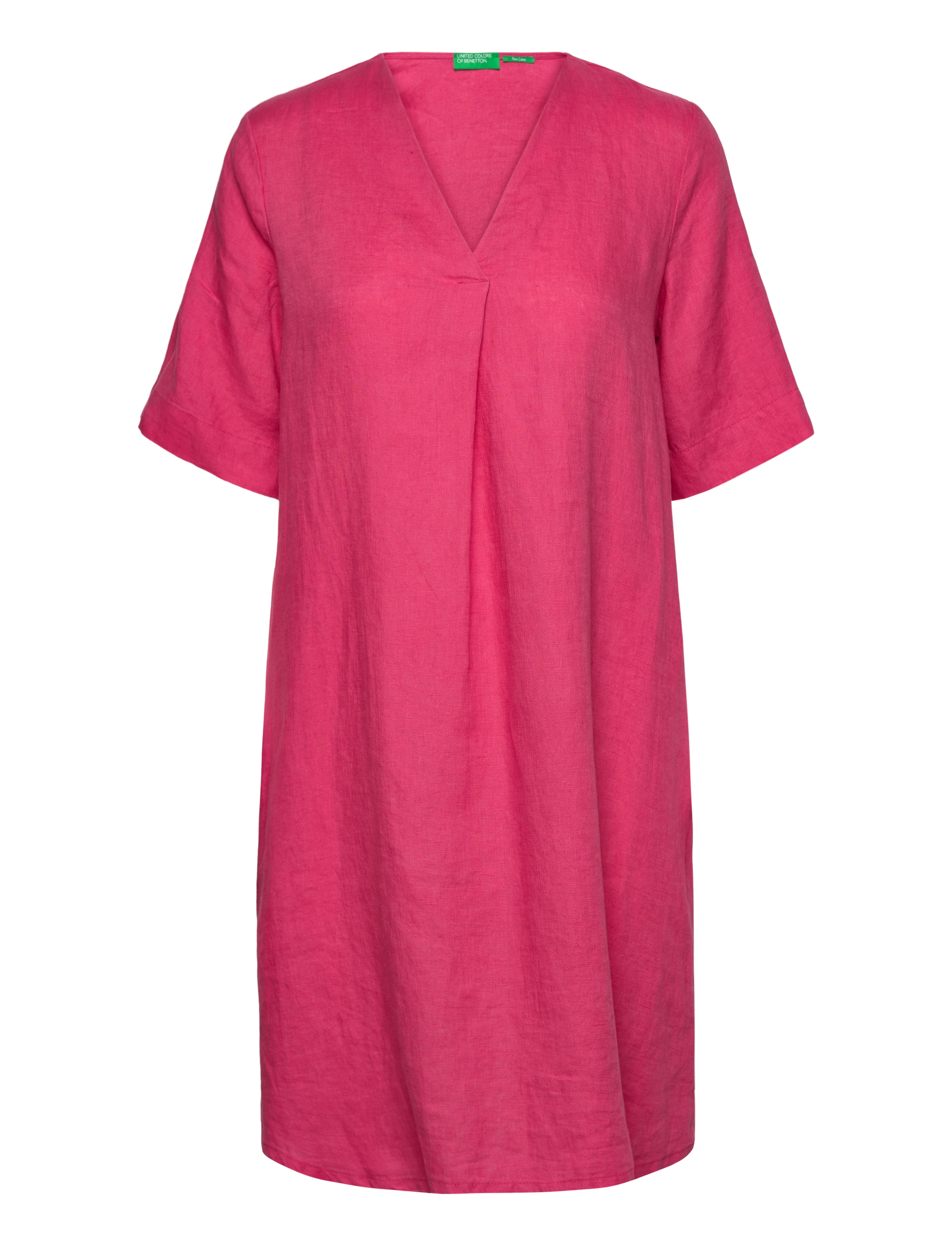 United Colors of Benetton DRESS - Kleider - RED / purple