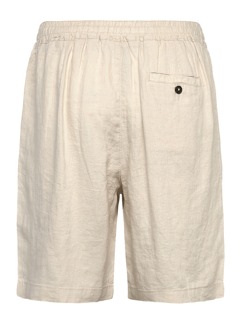 United Colors of Benetton - BERMUDA - leinen-shorts - beige - 1