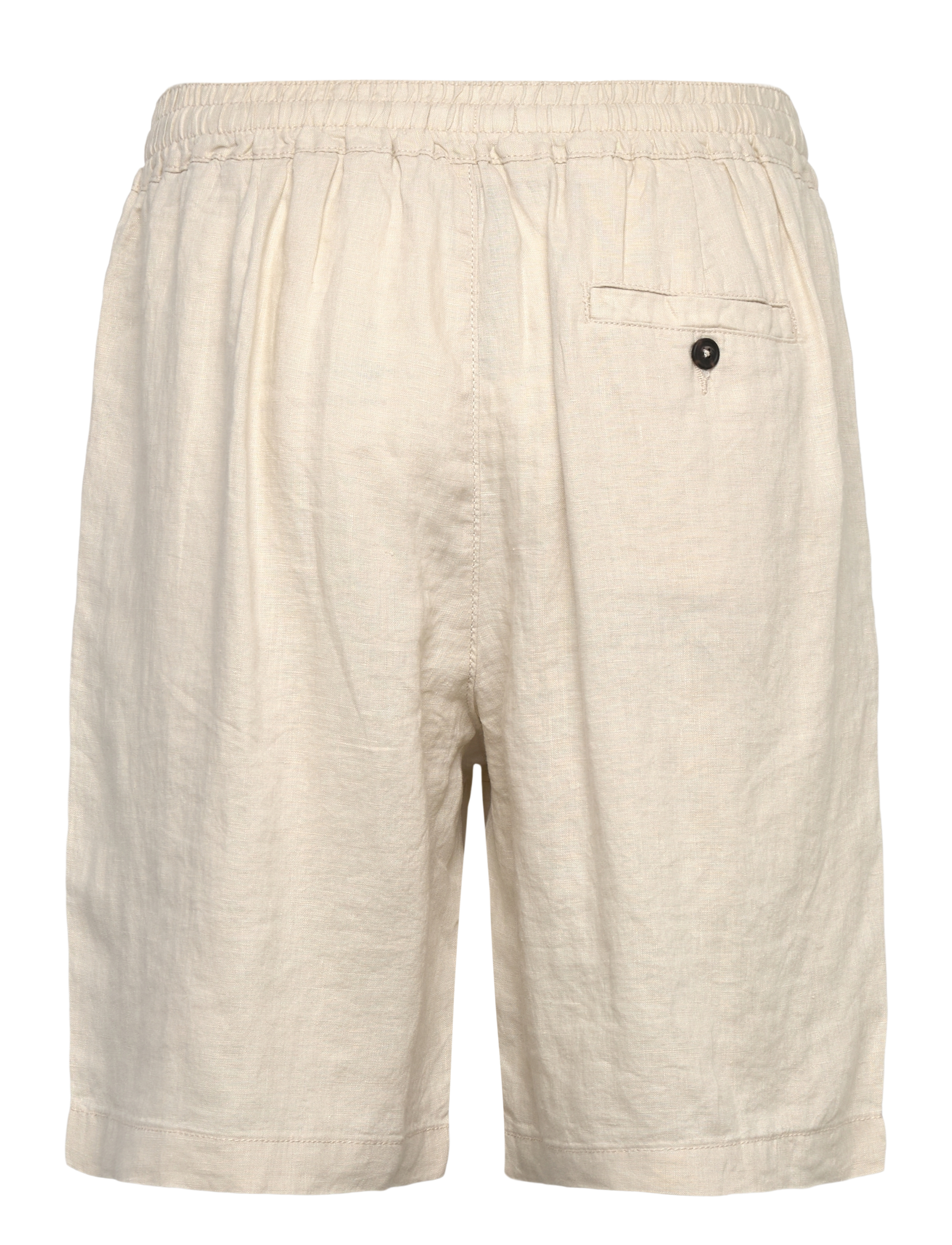 United Colors of Benetton - BERMUDA - hørshorts - beige - 1