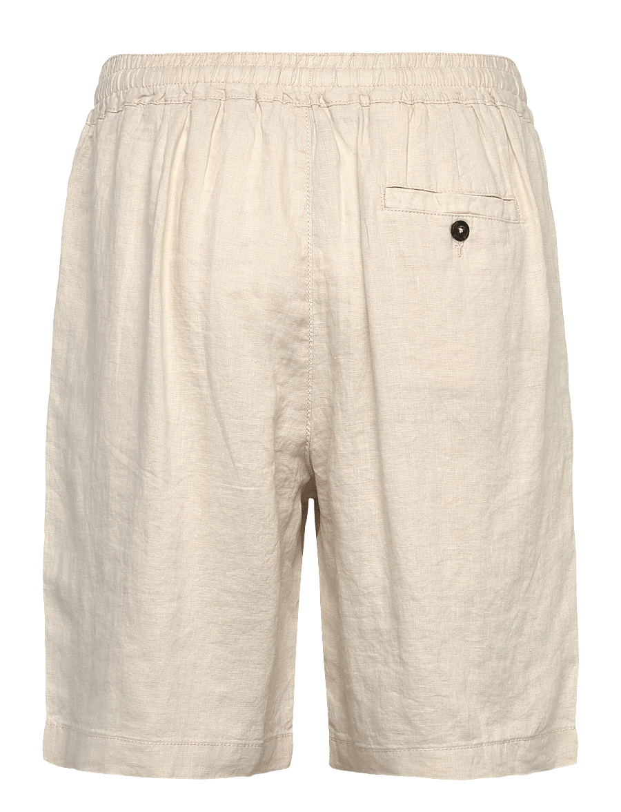 United Colors of Benetton - BERMUDA - hørshorts - beige - 1