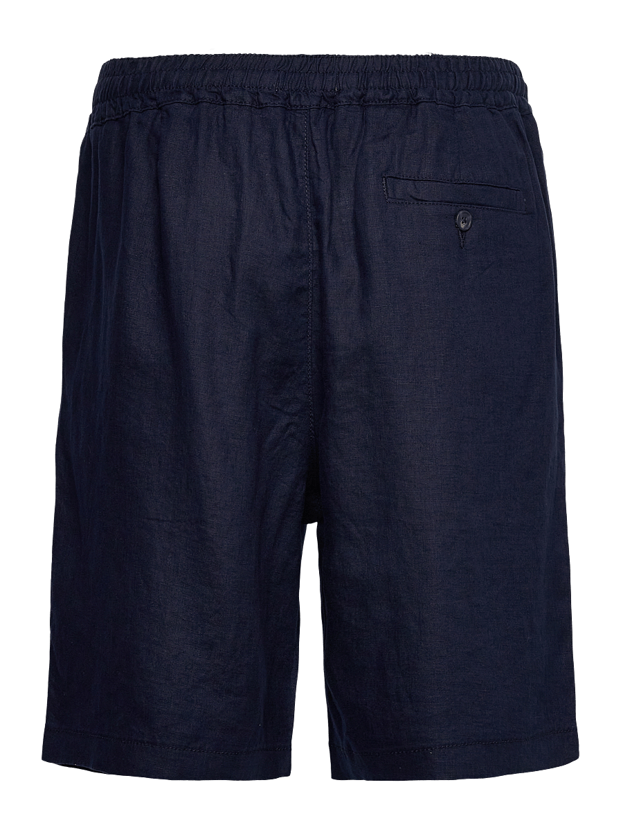 United Colors of Benetton - BERMUDA - hørshorts - blue - 1