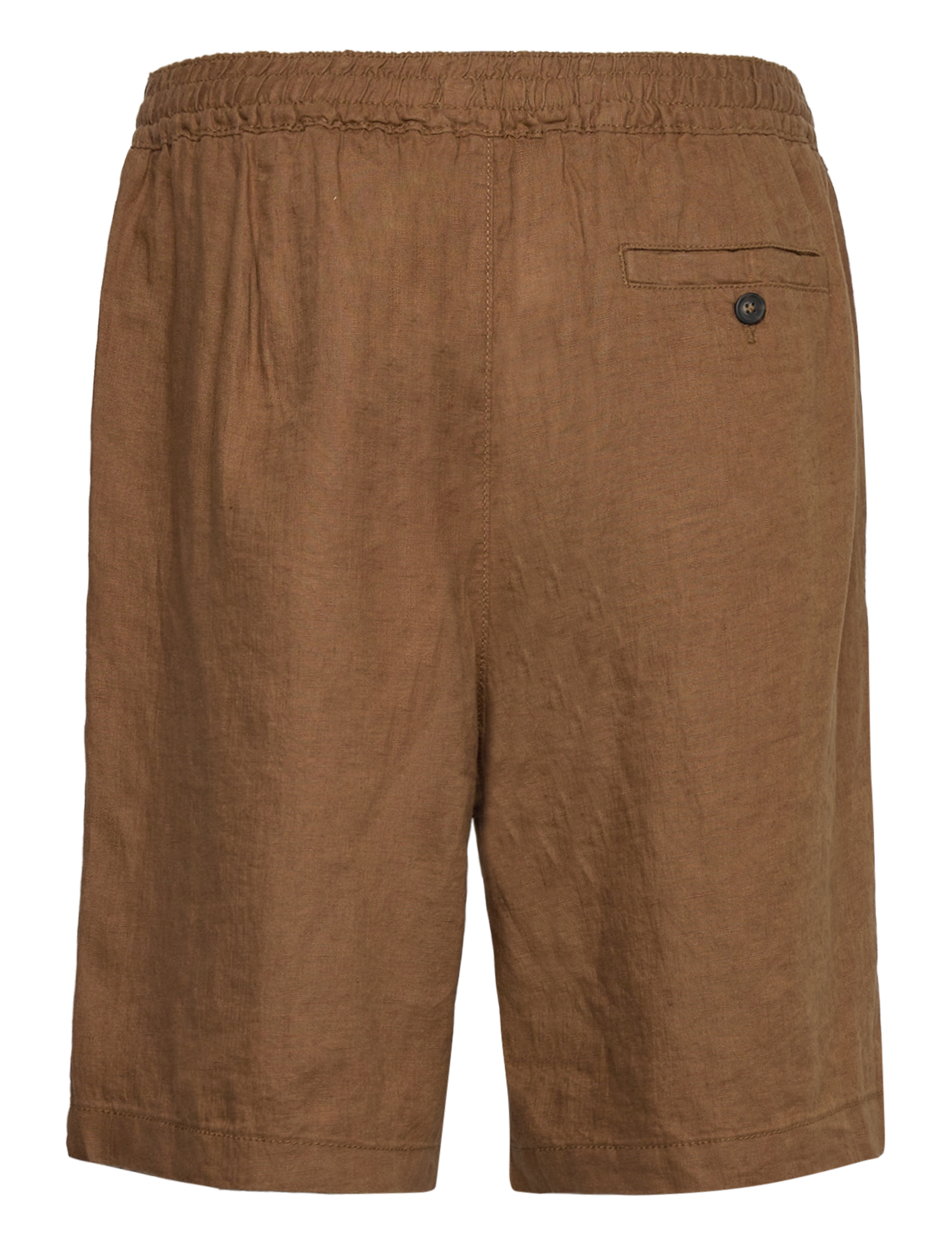 United Colors of Benetton - BERMUDA - hørshorts - brown - 1