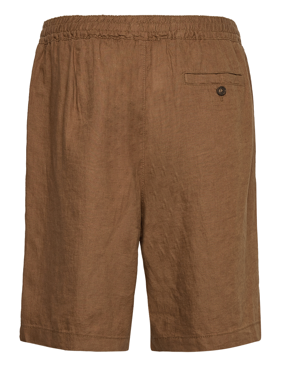 United Colors of Benetton - BERMUDA - hørshorts - brown - 1