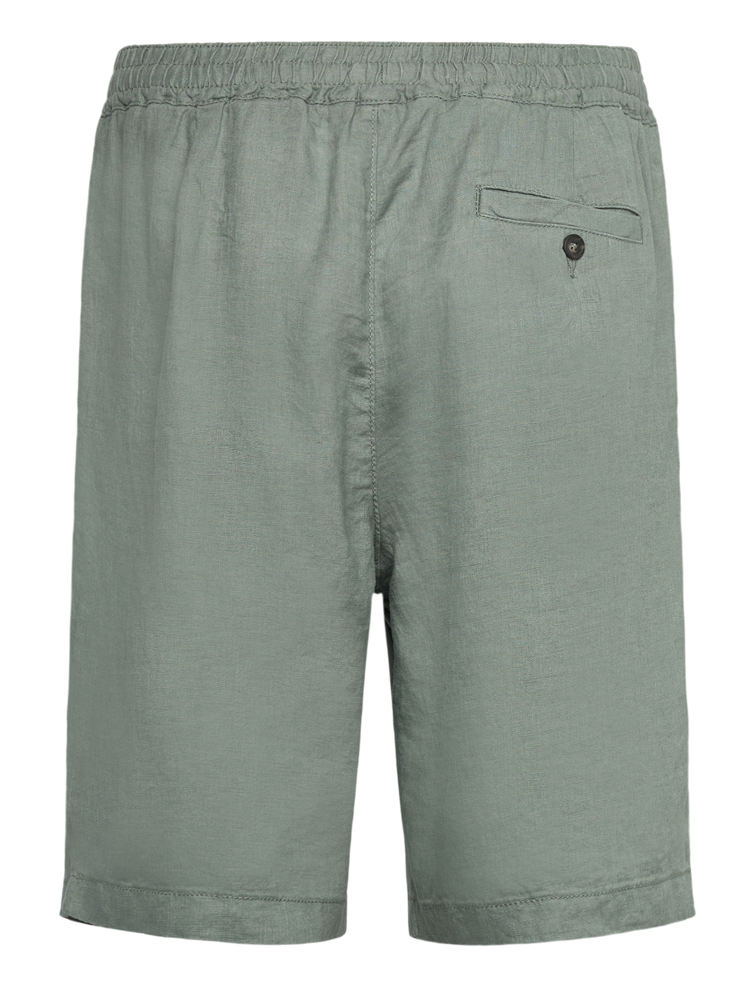 United Colors of Benetton - BERMUDA - hørshorts - green - 1