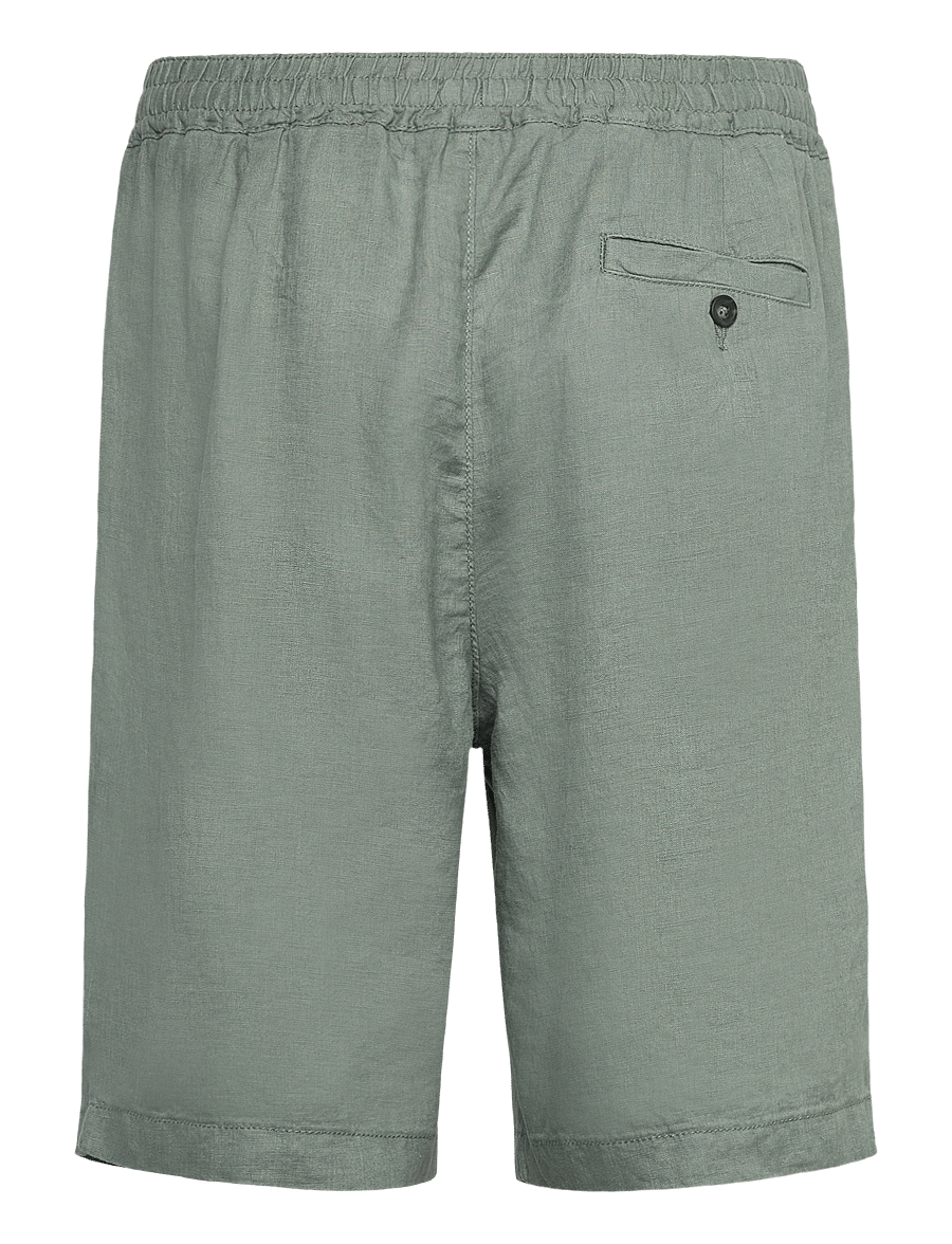 United Colors of Benetton - BERMUDA - hørshorts - green - 1