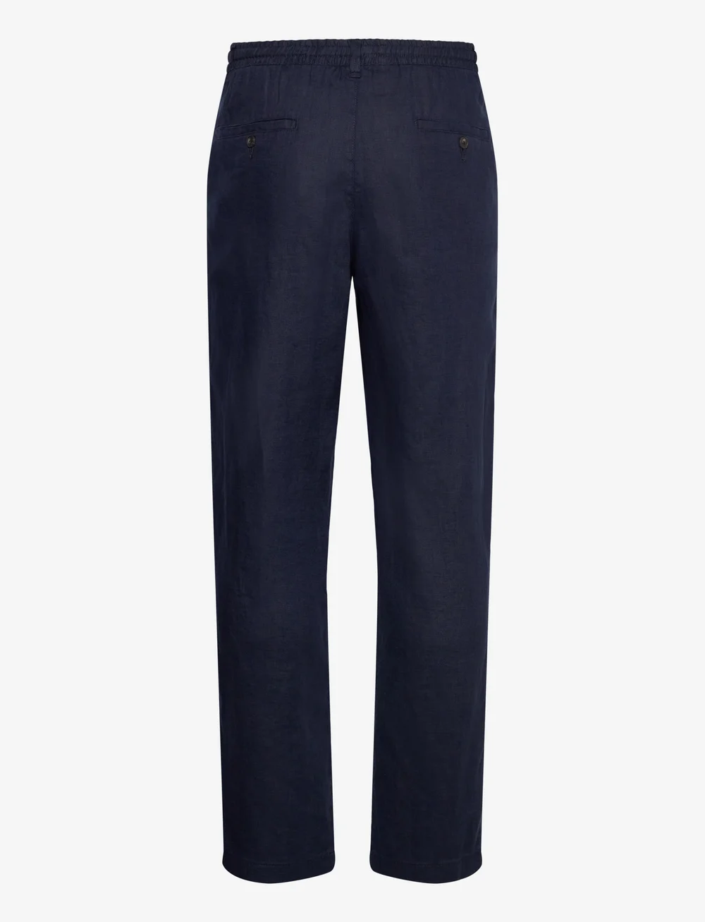 United Colors of Benetton - TROUSERS - hørbukser - blue - 1