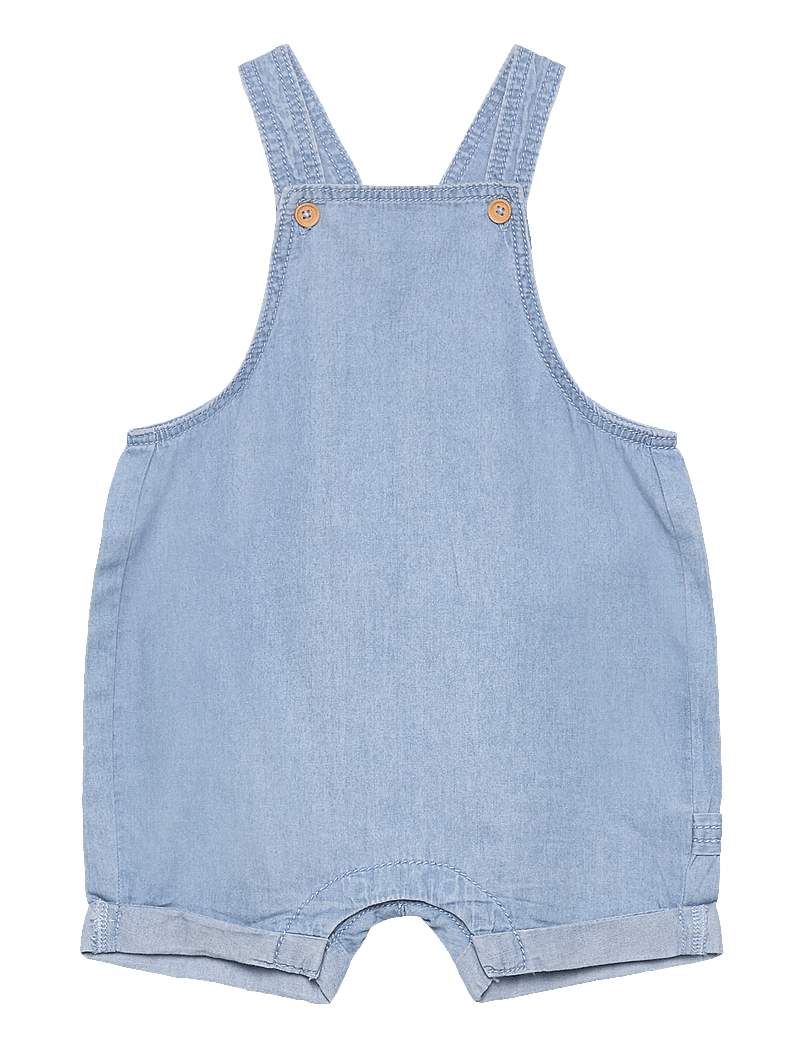 United Colors of Benetton - DUNGAREE - hängselbyxor - blue - 0