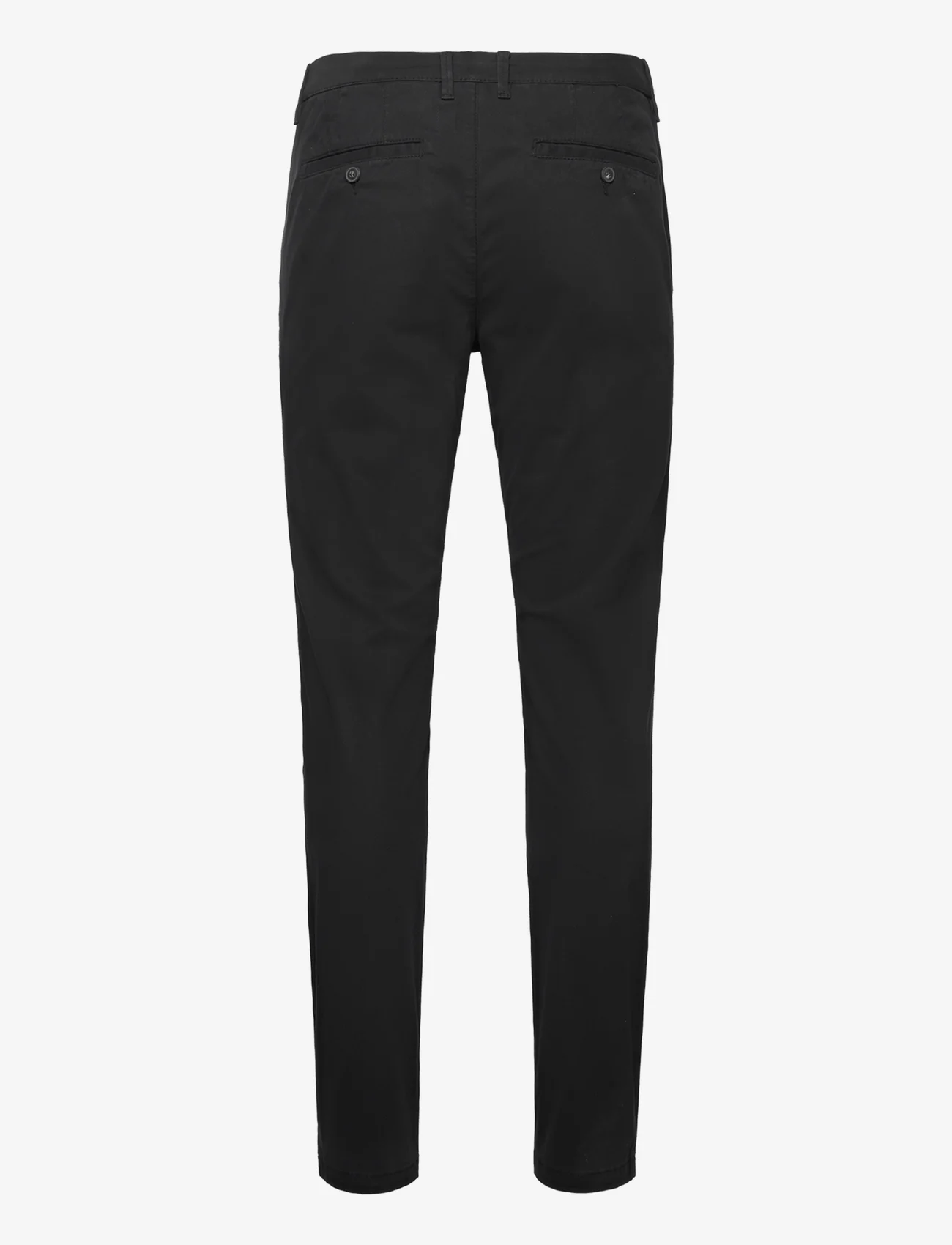 United Colors of Benetton - CHINO TROUSERS - chinosy - black - 1