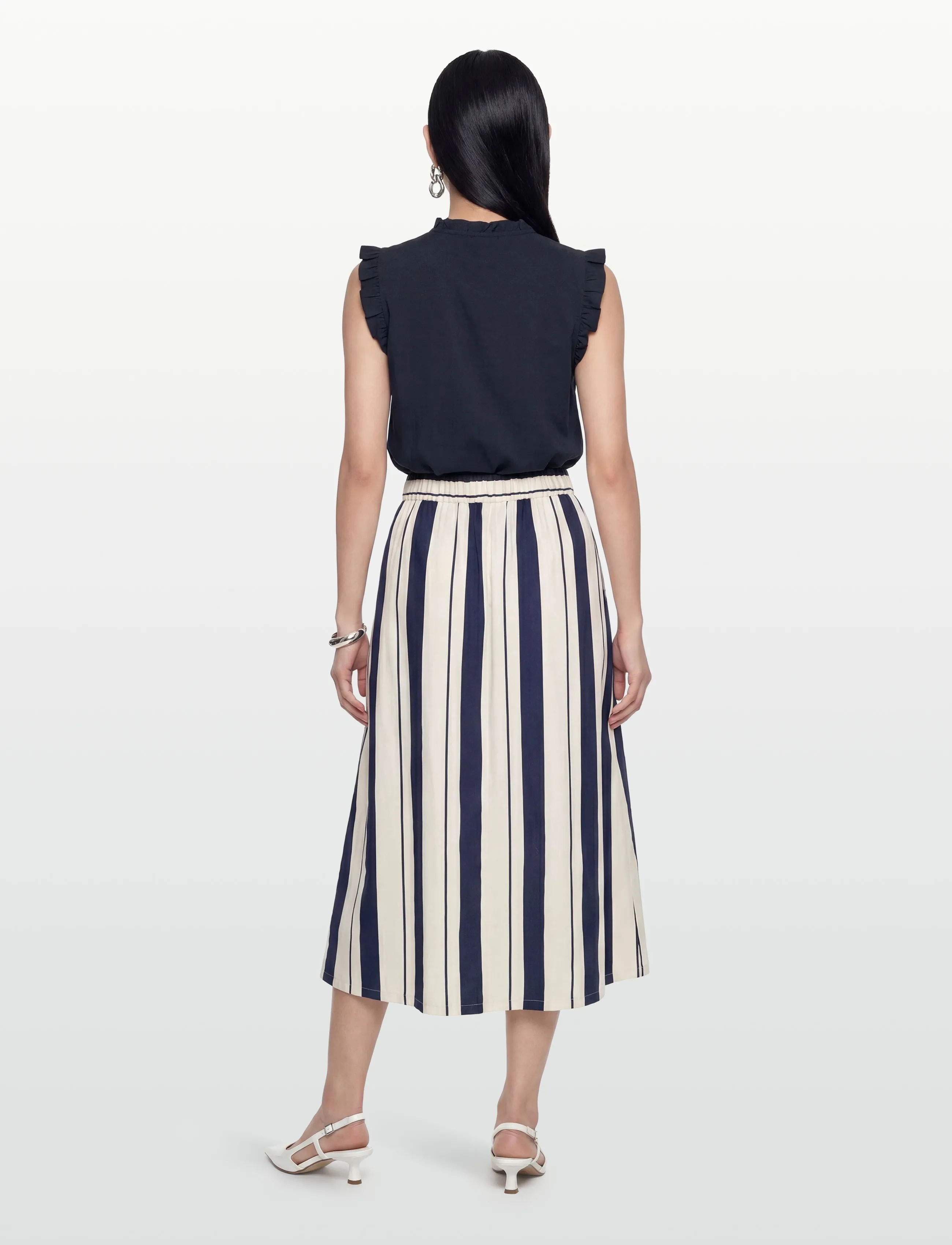 United Colors of Benetton - SKIRT - faltenröcke - multicolor - 4