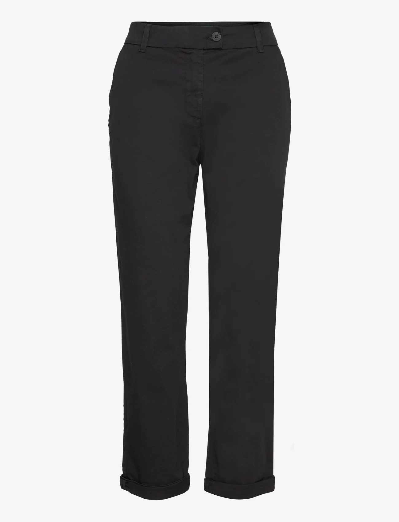 United Colors of Benetton - TROUSERS - chino püksid - black - 0