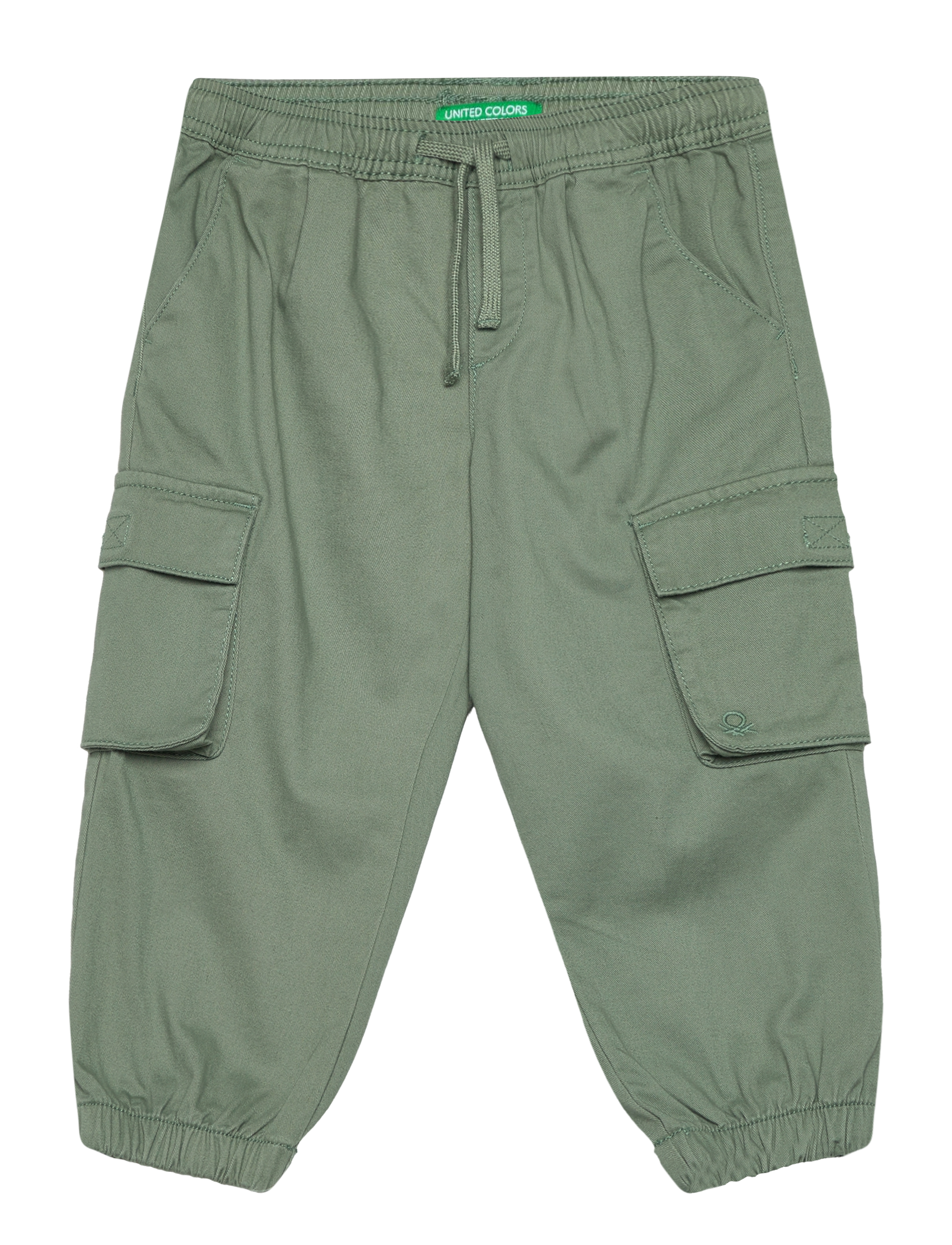 United Colors of Benetton TROUSERS - Kargopüksid - GREEN / green