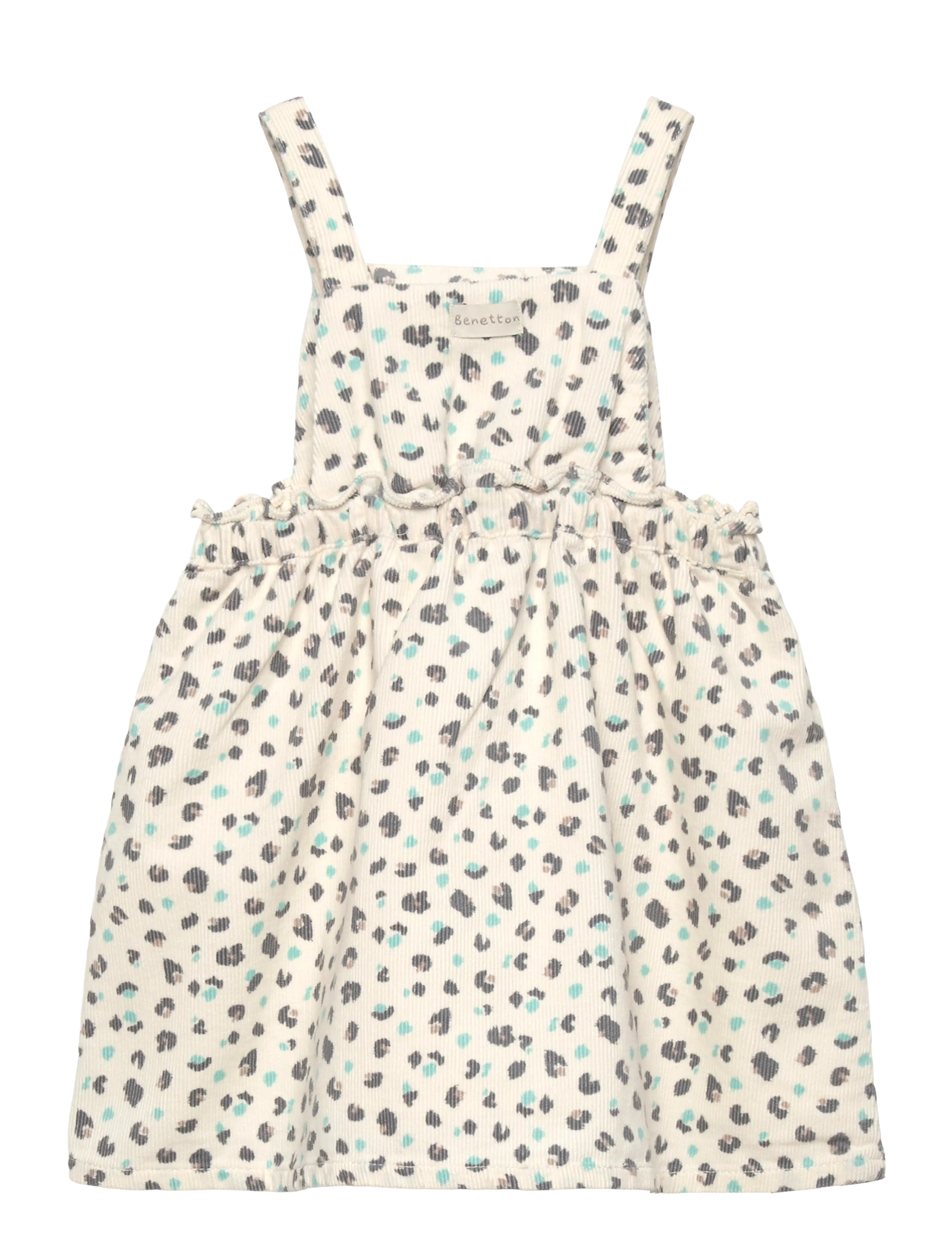 United Colors of Benetton - SKIRT DUNGAREE - robes décontractées sans manches - multicolor - 1
