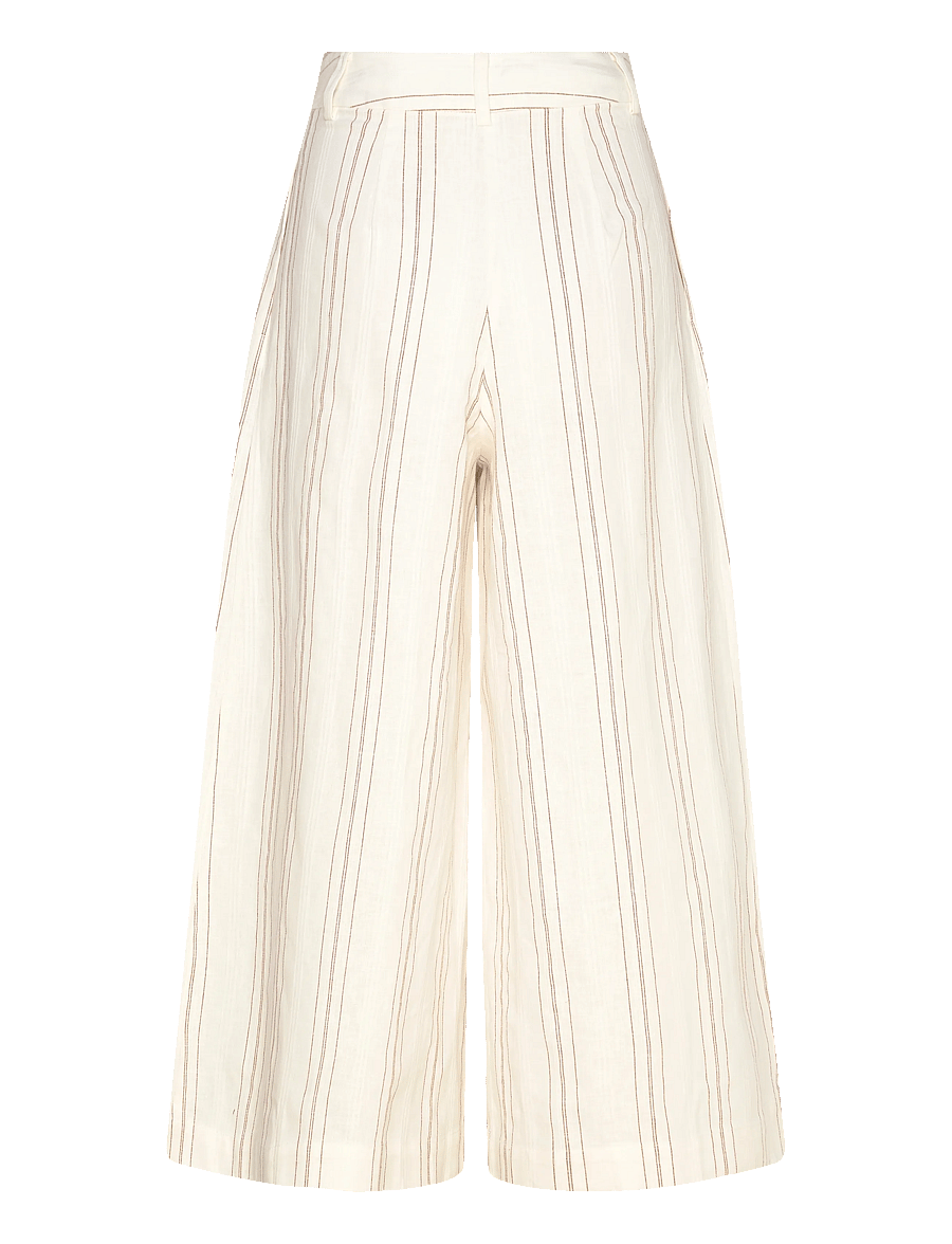 United Colors of Benetton - TROUSERS - culottes - cream - 1