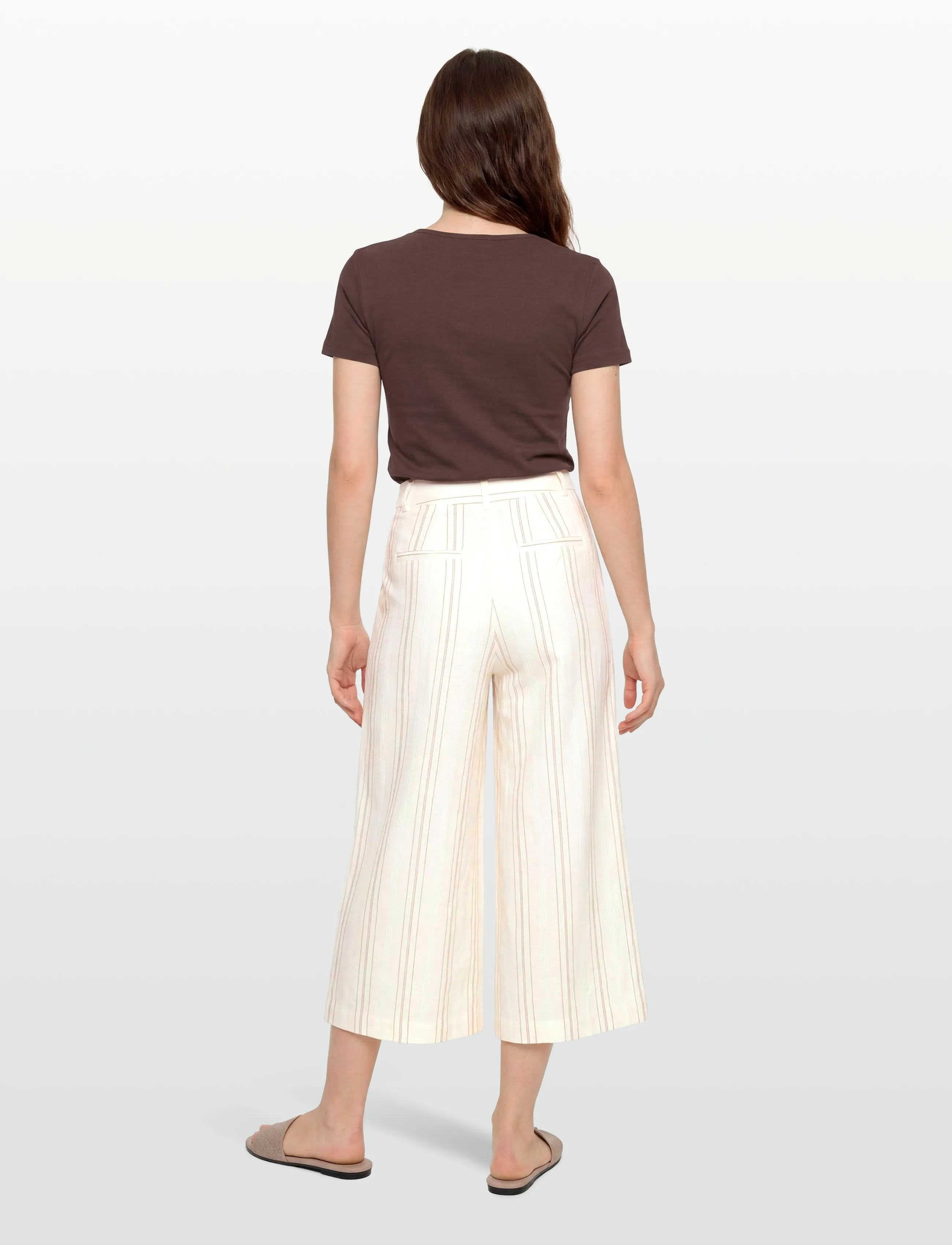 United Colors of Benetton - TROUSERS - culotte püksid - cream - 4