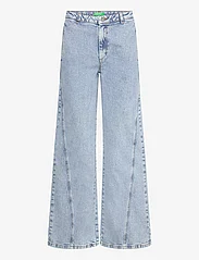 United Colors of Benetton - TROUSERS - jeans met wijde pijpen - white - 0