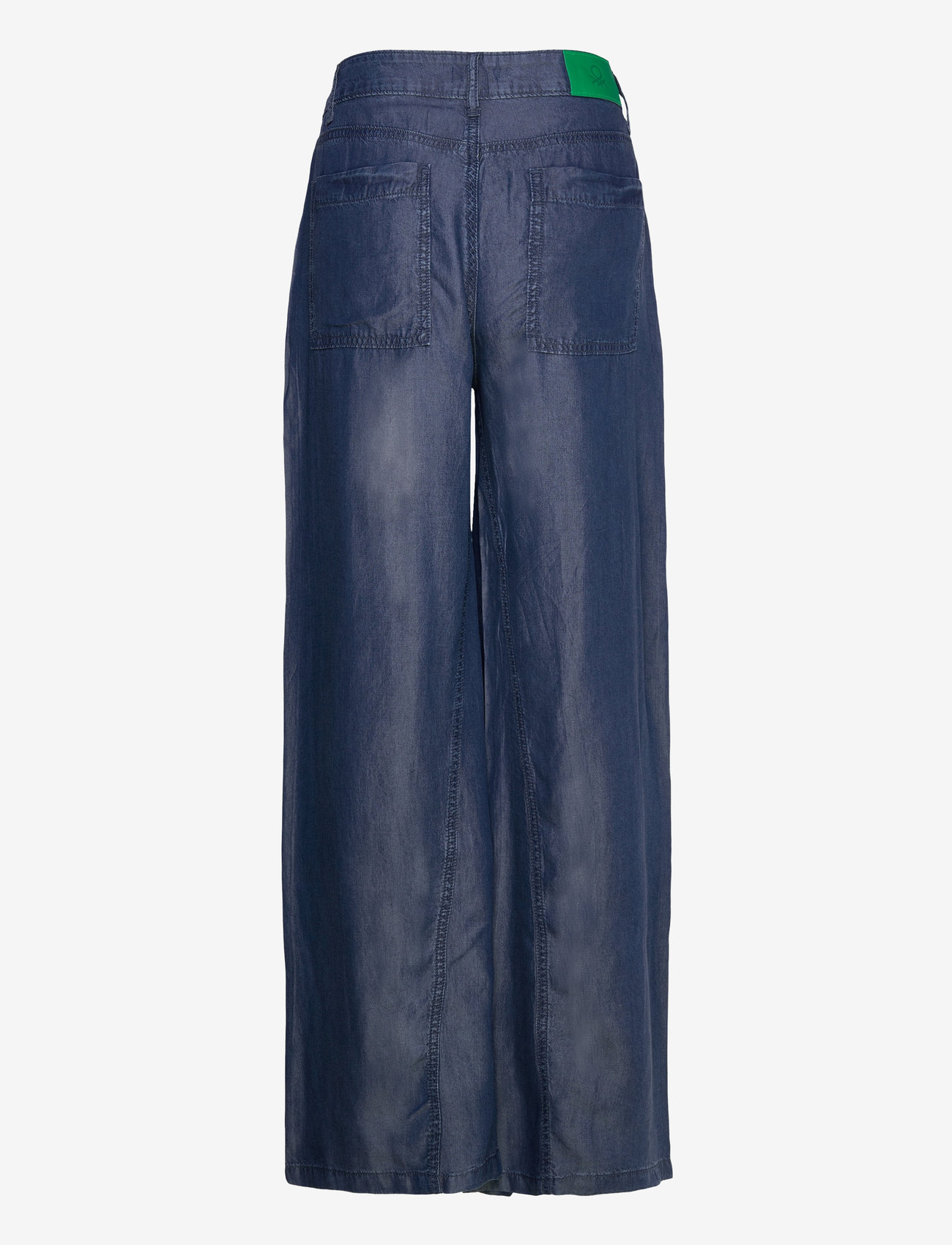 United Colors of Benetton - TROUSERS - straight leg hosen - blue - 1